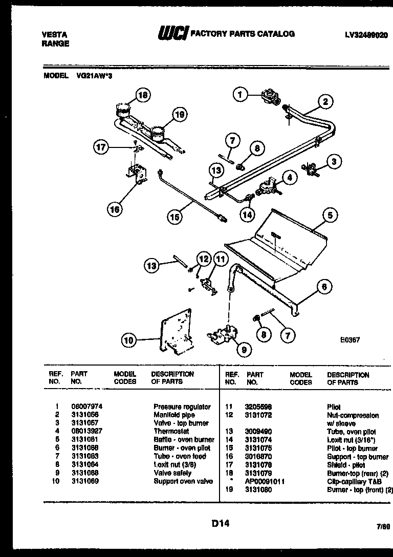 05 - BURNER PARTS