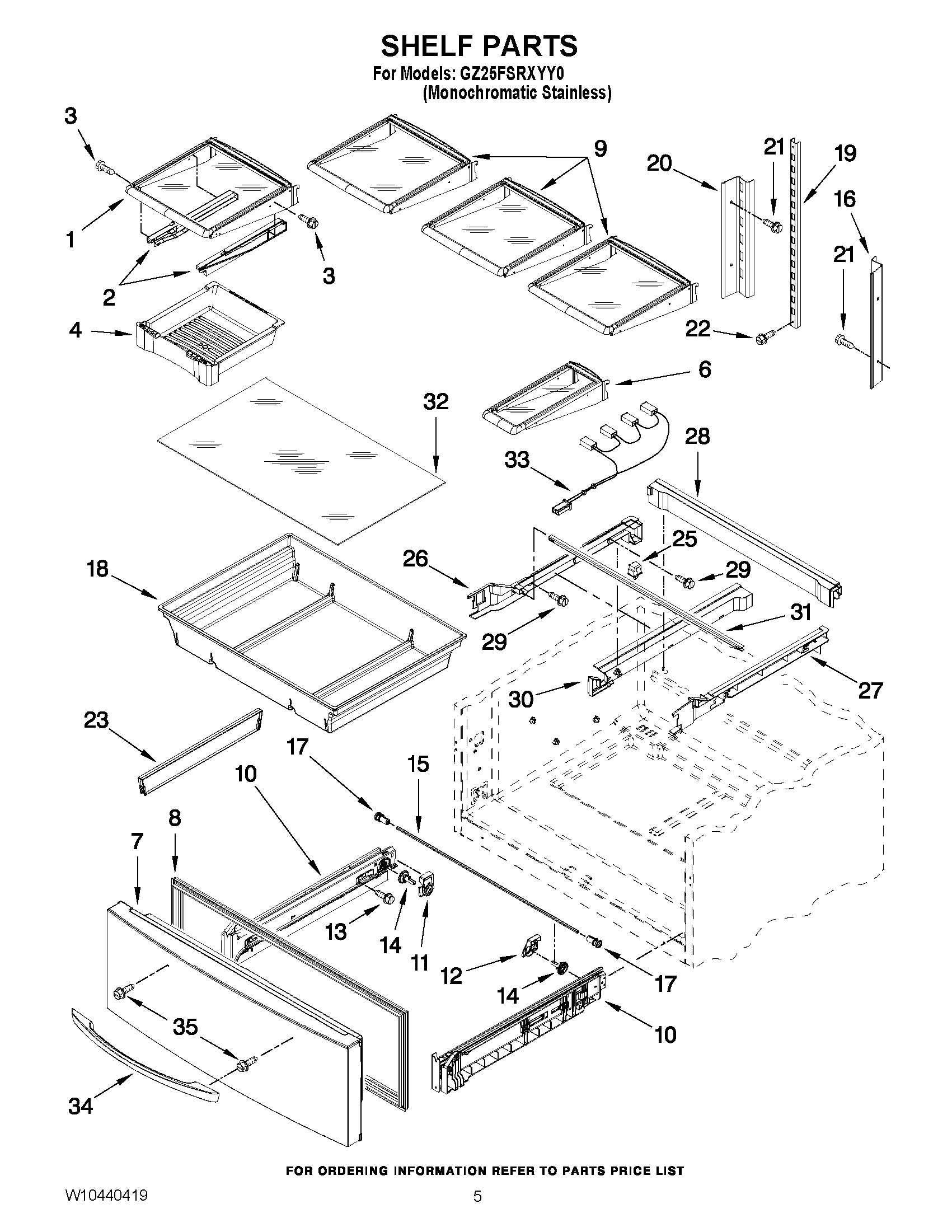 03 - SHELF PARTS