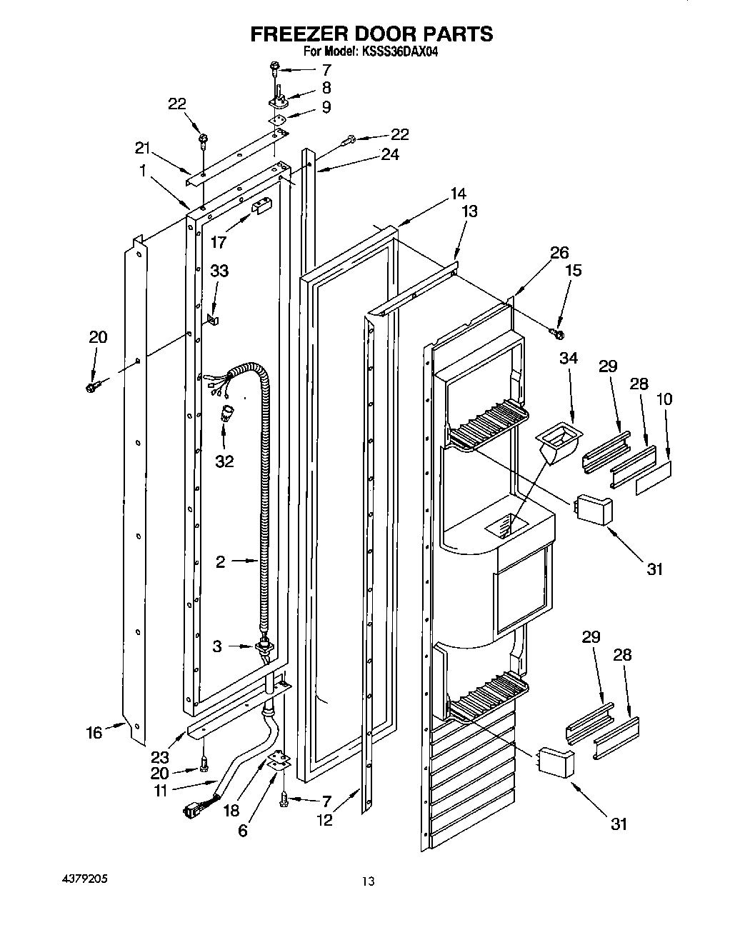 09 - FREEZER DOOR
