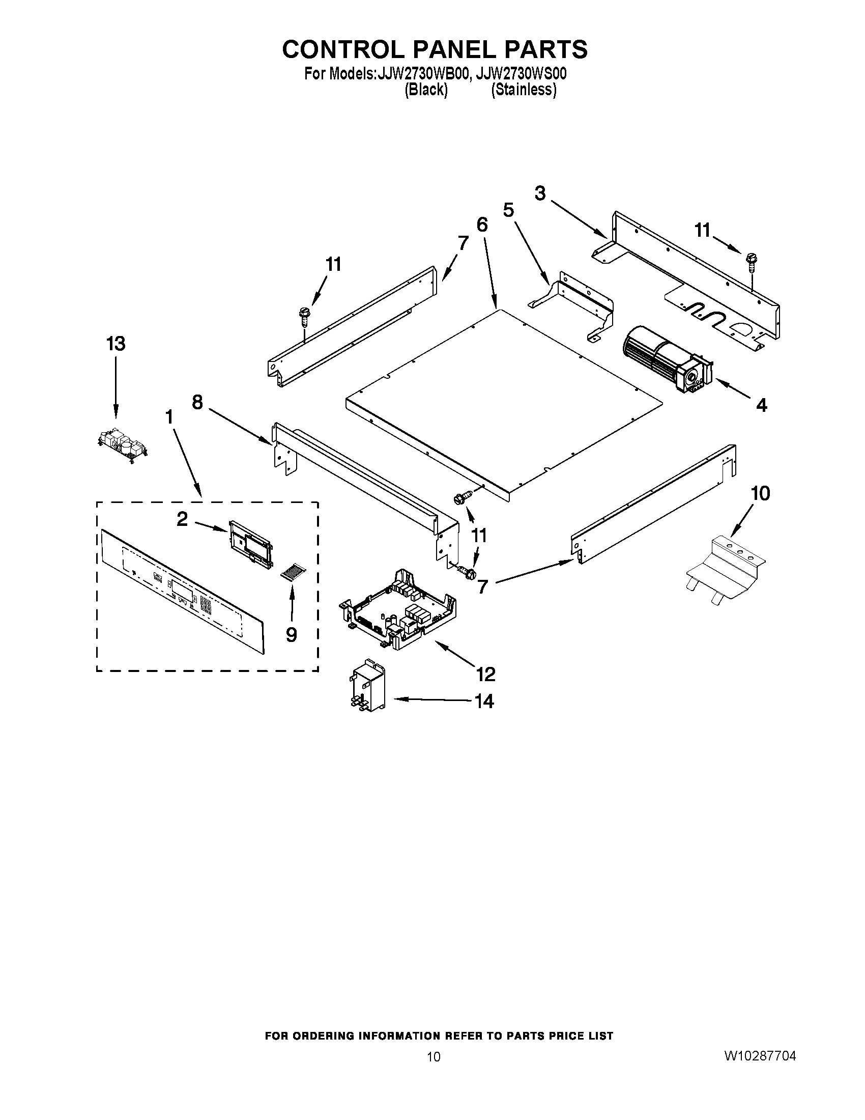 06 - CONTROL PANEL PARTS