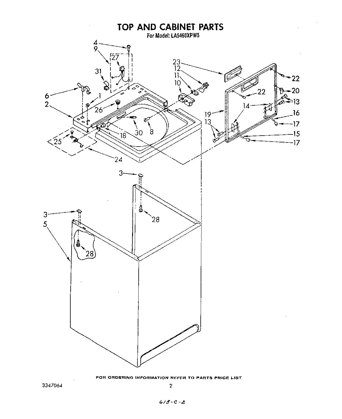 02 - TOP AND CABINET, LITERATURE AND OPTIONAL