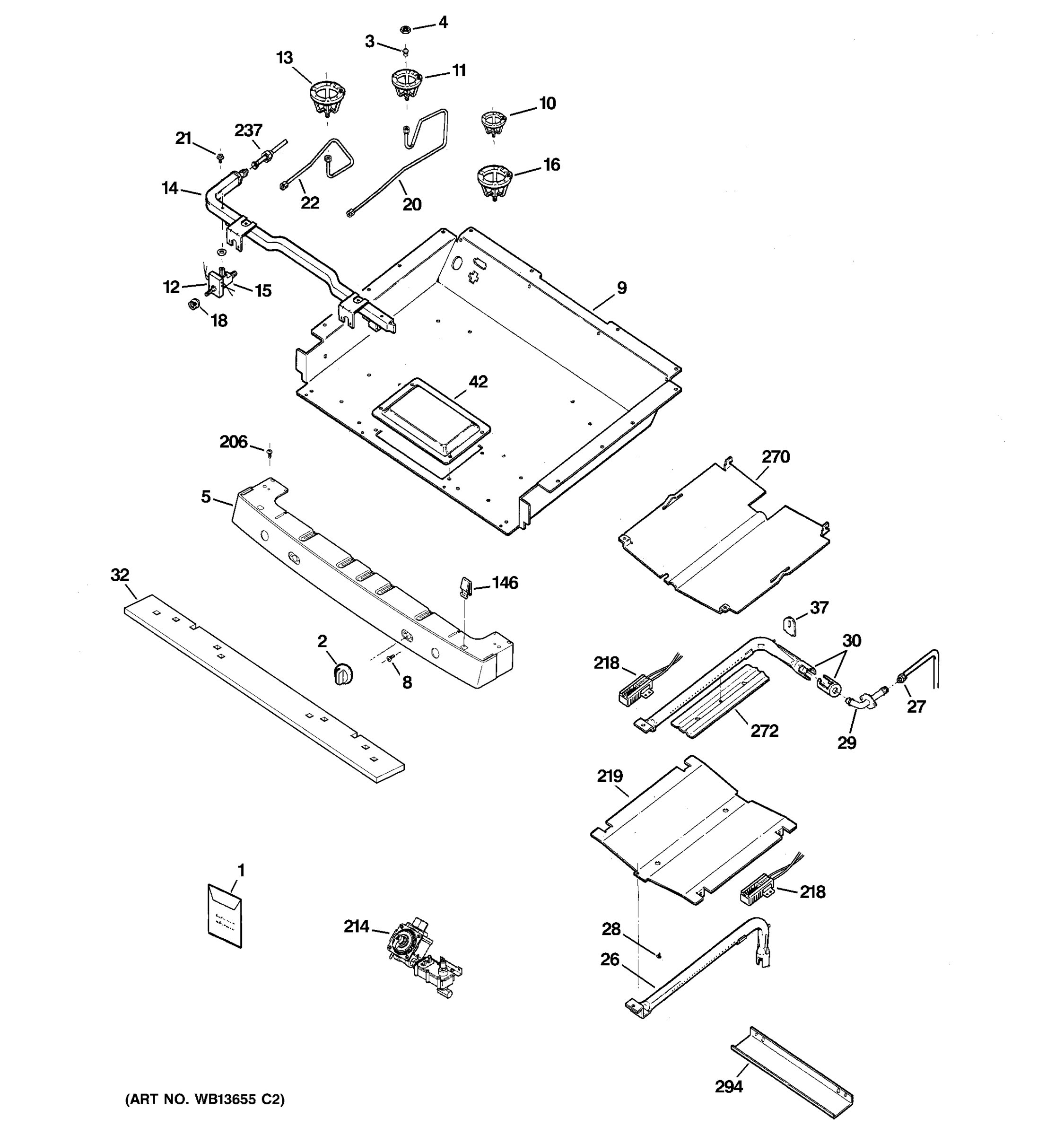 GAS & BURNER PARTS