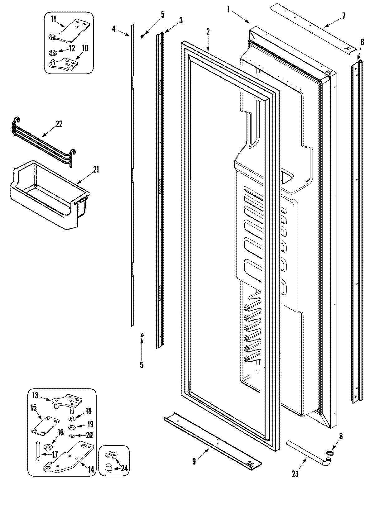 06 - FREEZER DOOR