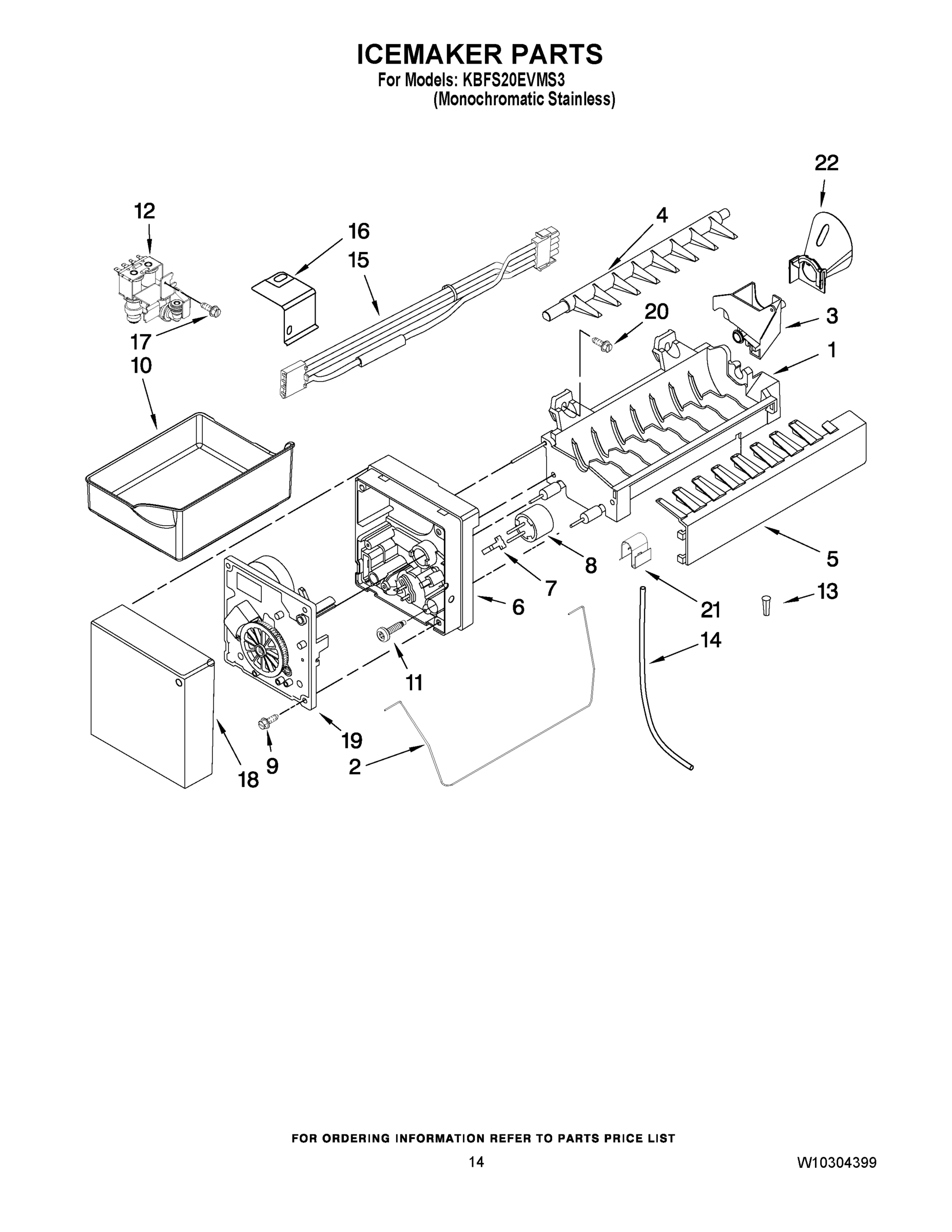 08 - ICEMAKER PARTS