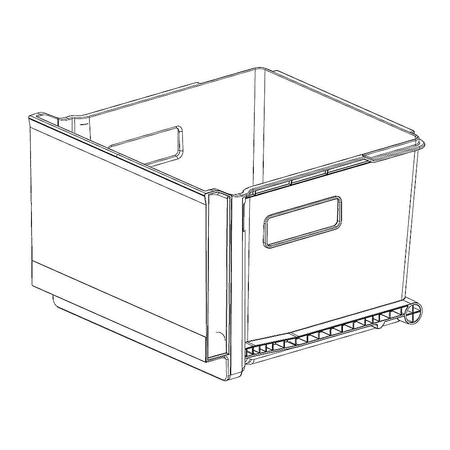 AJP76401601 LG Tray Drawer Assembly