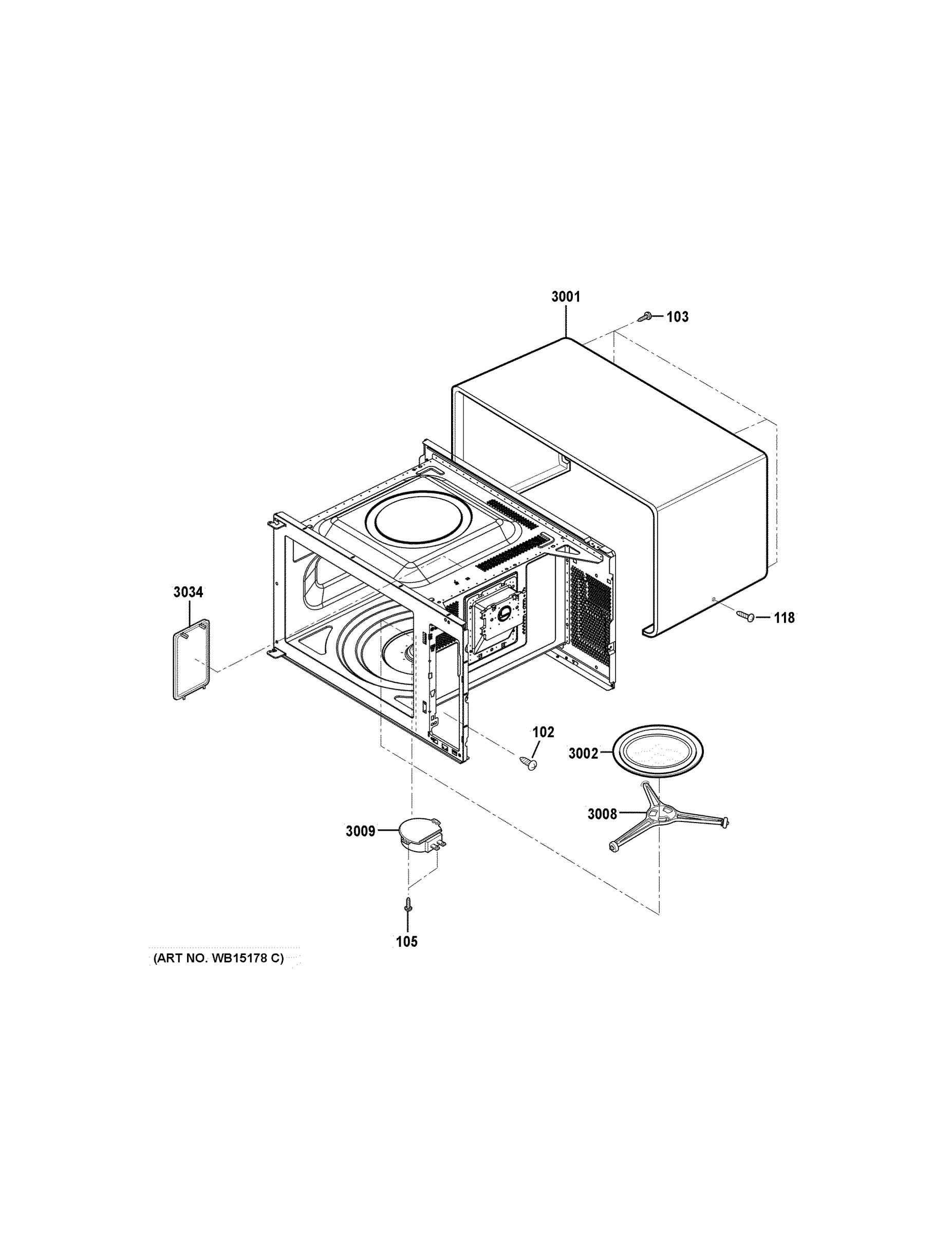 OVEN CAVITY PARTS