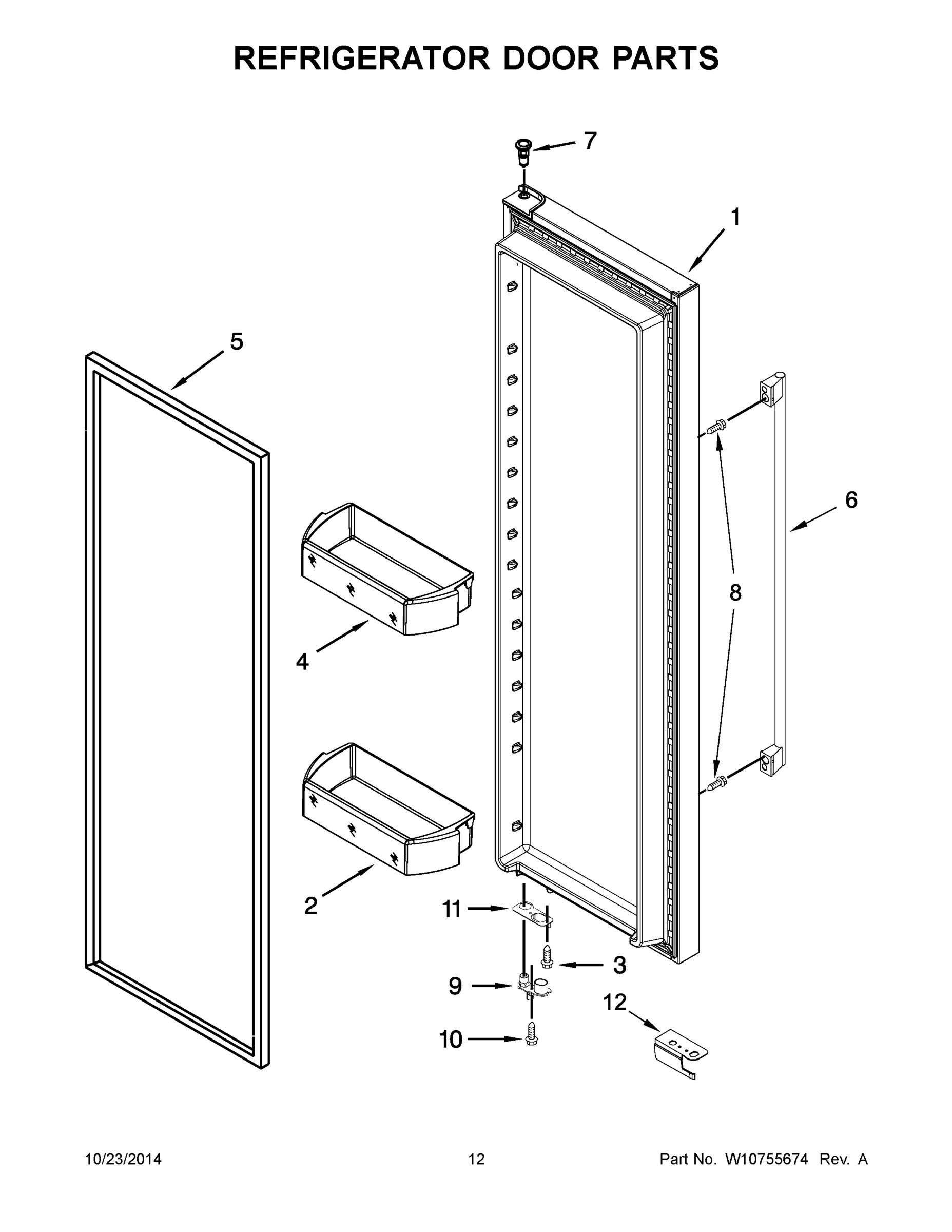 07 - REFRIGERATOR DOOR PARTS