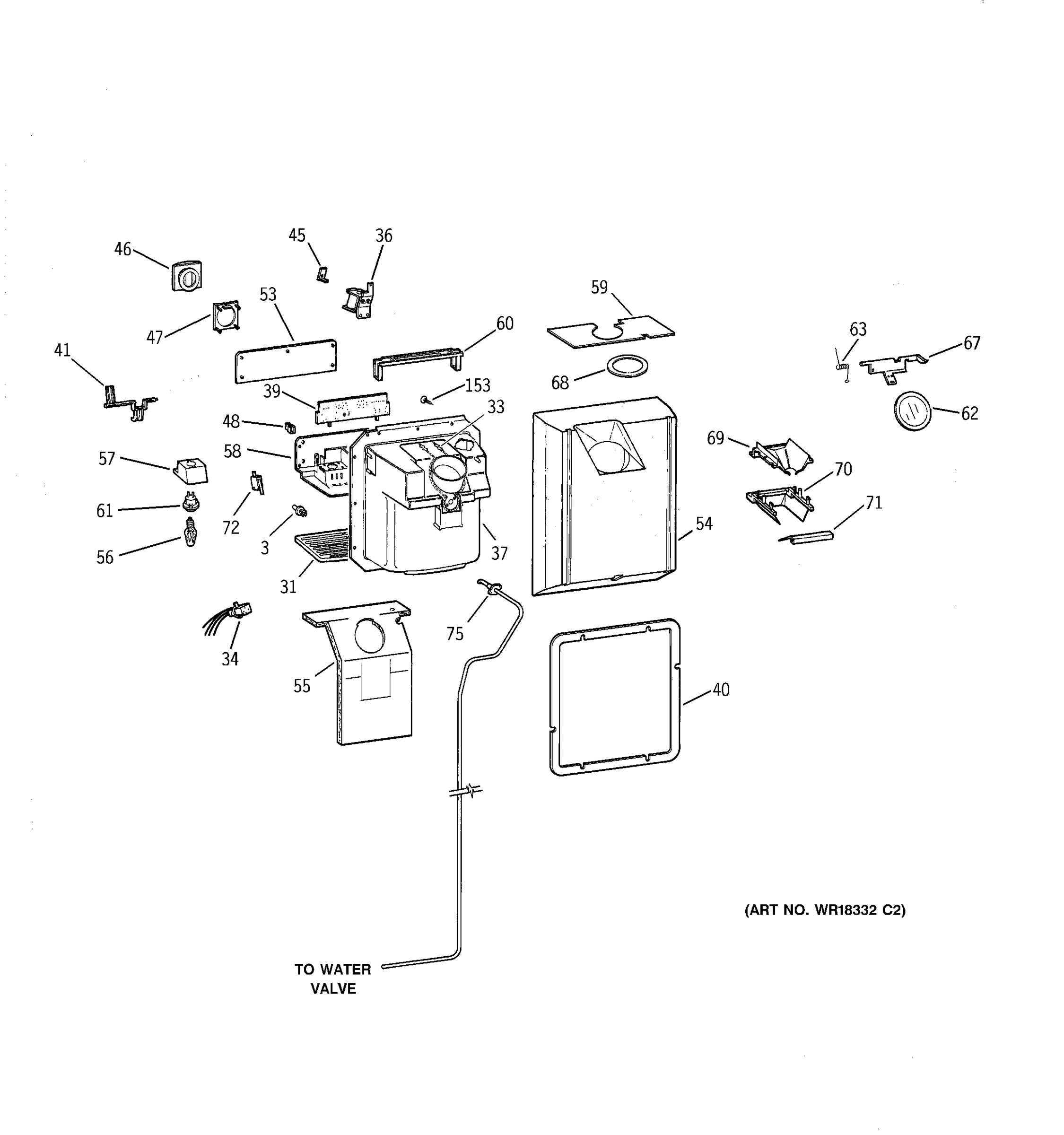 DISPENSER PARTS
