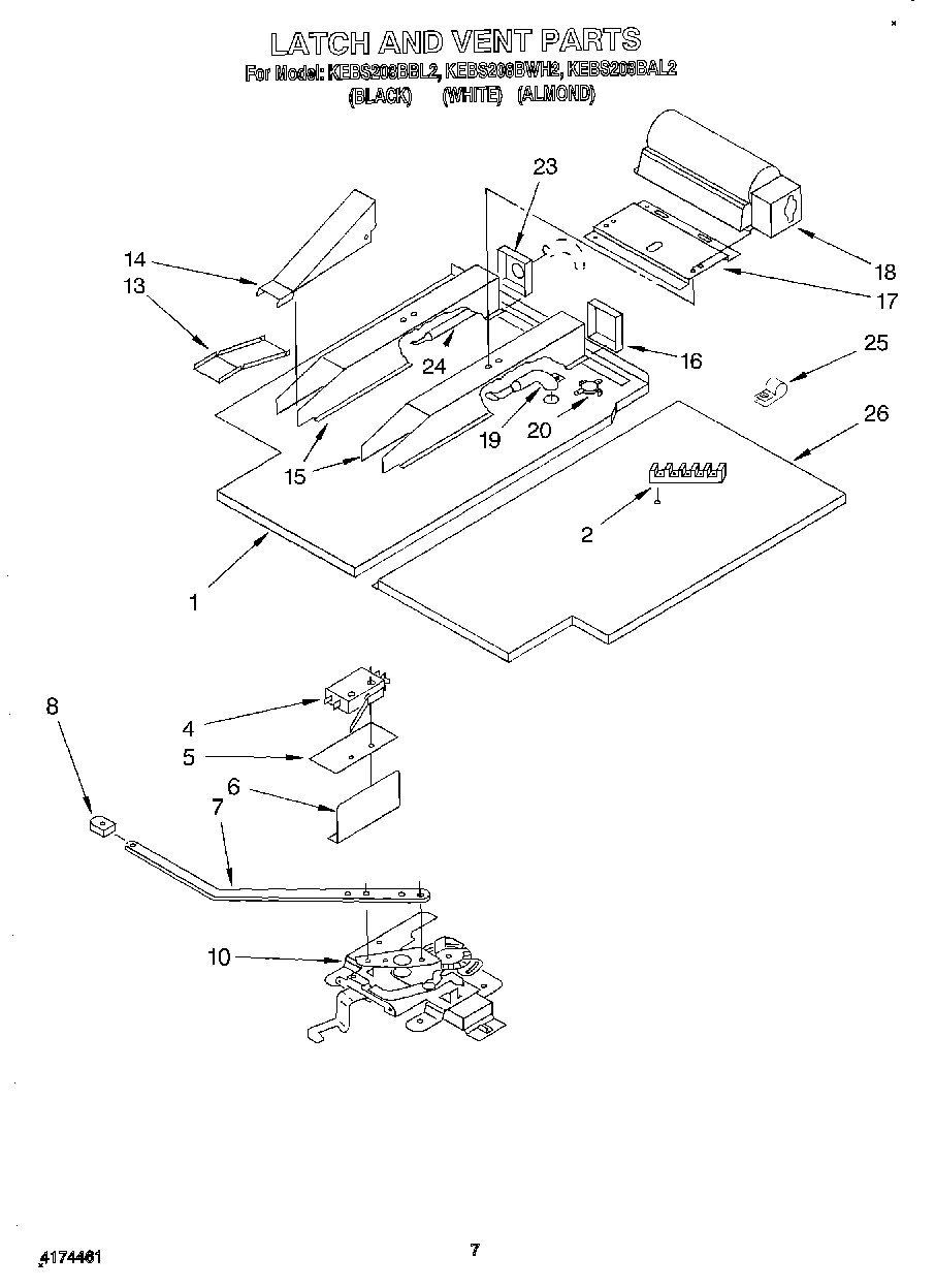06 - LATCH AND VENT