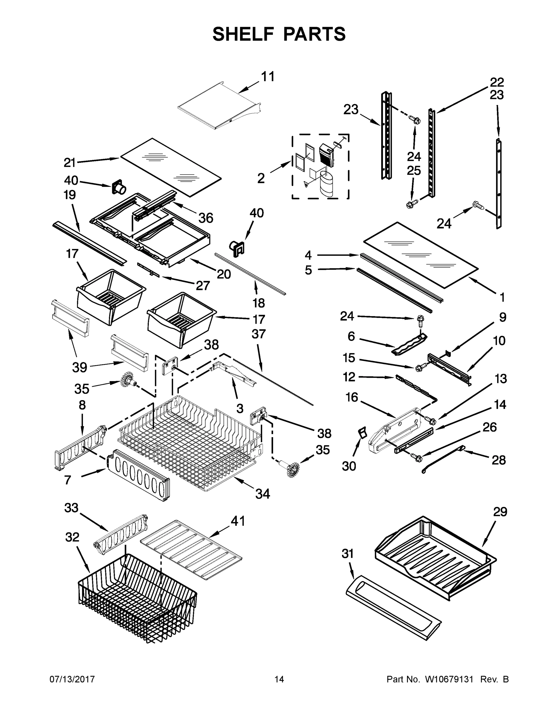 08 - SHELF PARTS