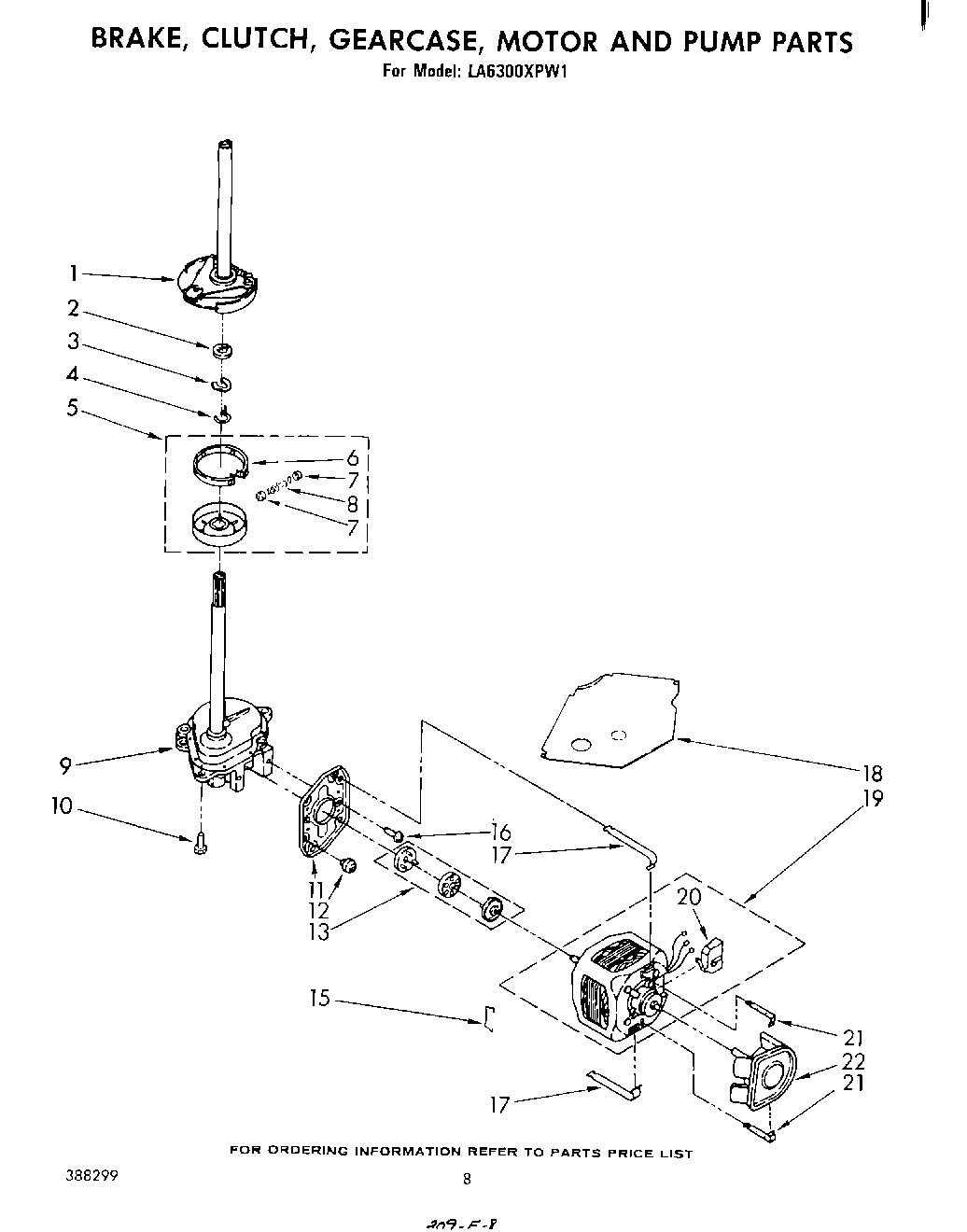 06 - BRAKE, CLUTCH, GEARCASE, MOTOR AND PUMP