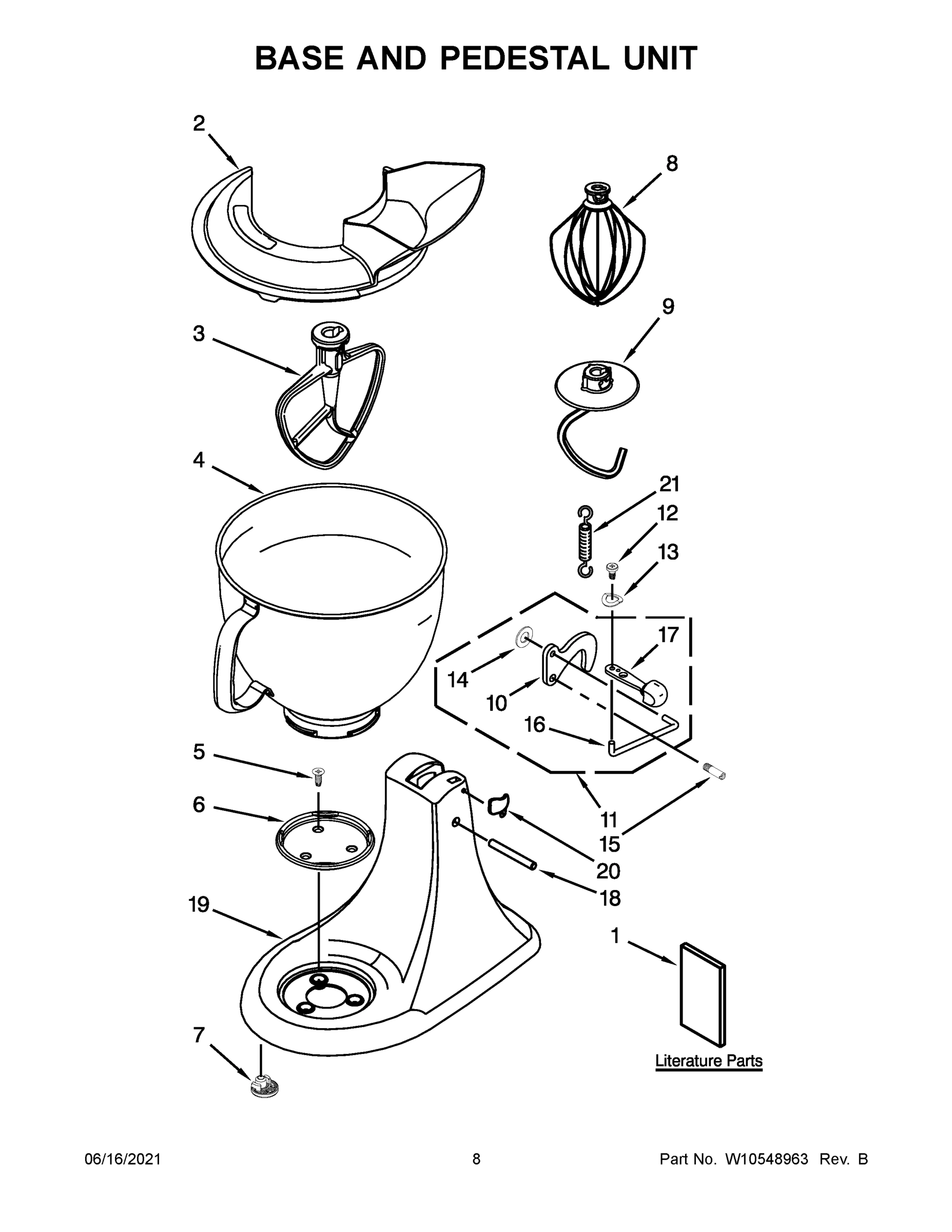 05 - BASE AND PEDESTAL UNIT
