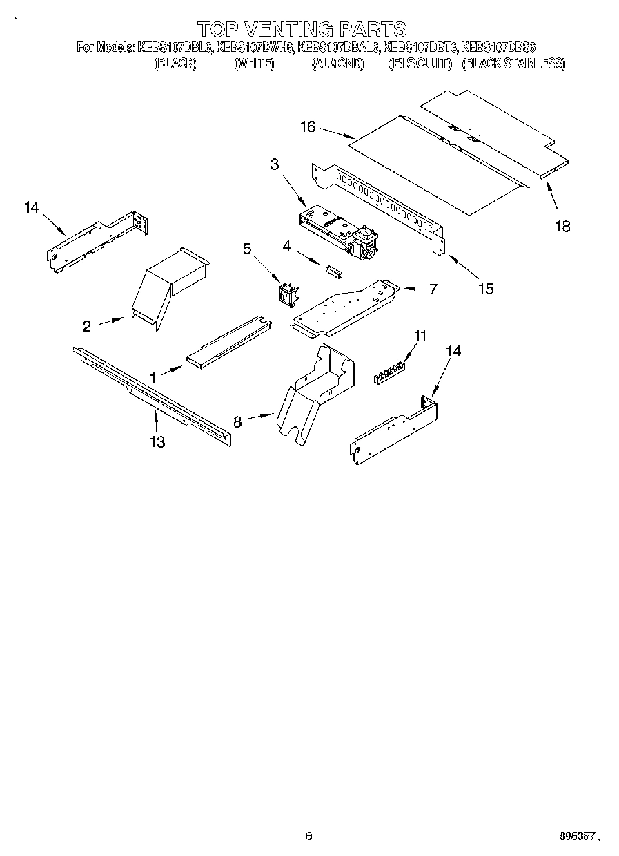 05 - TOP VENTING, OPTIONAL