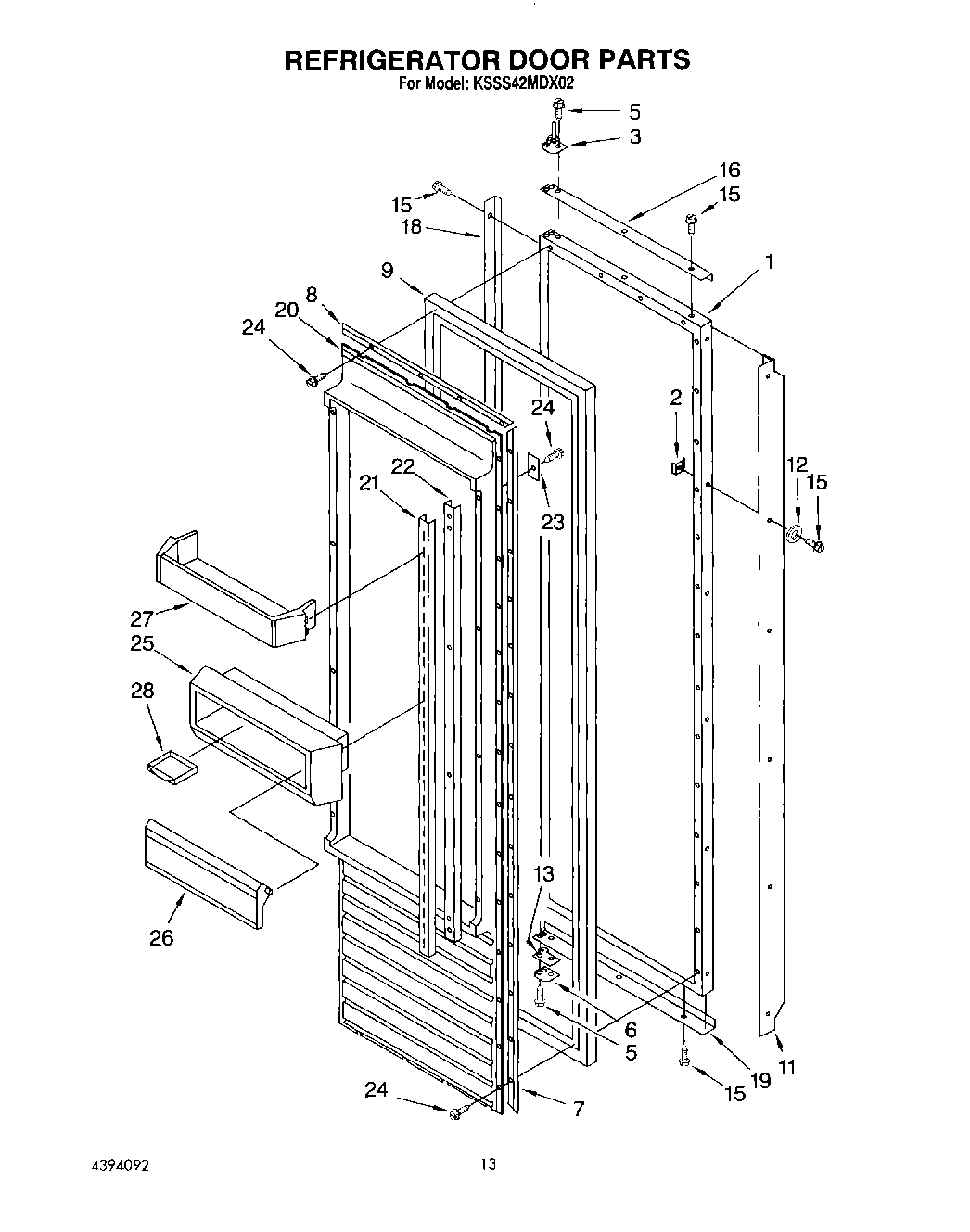 10 - REFRIGERATOR DOOR