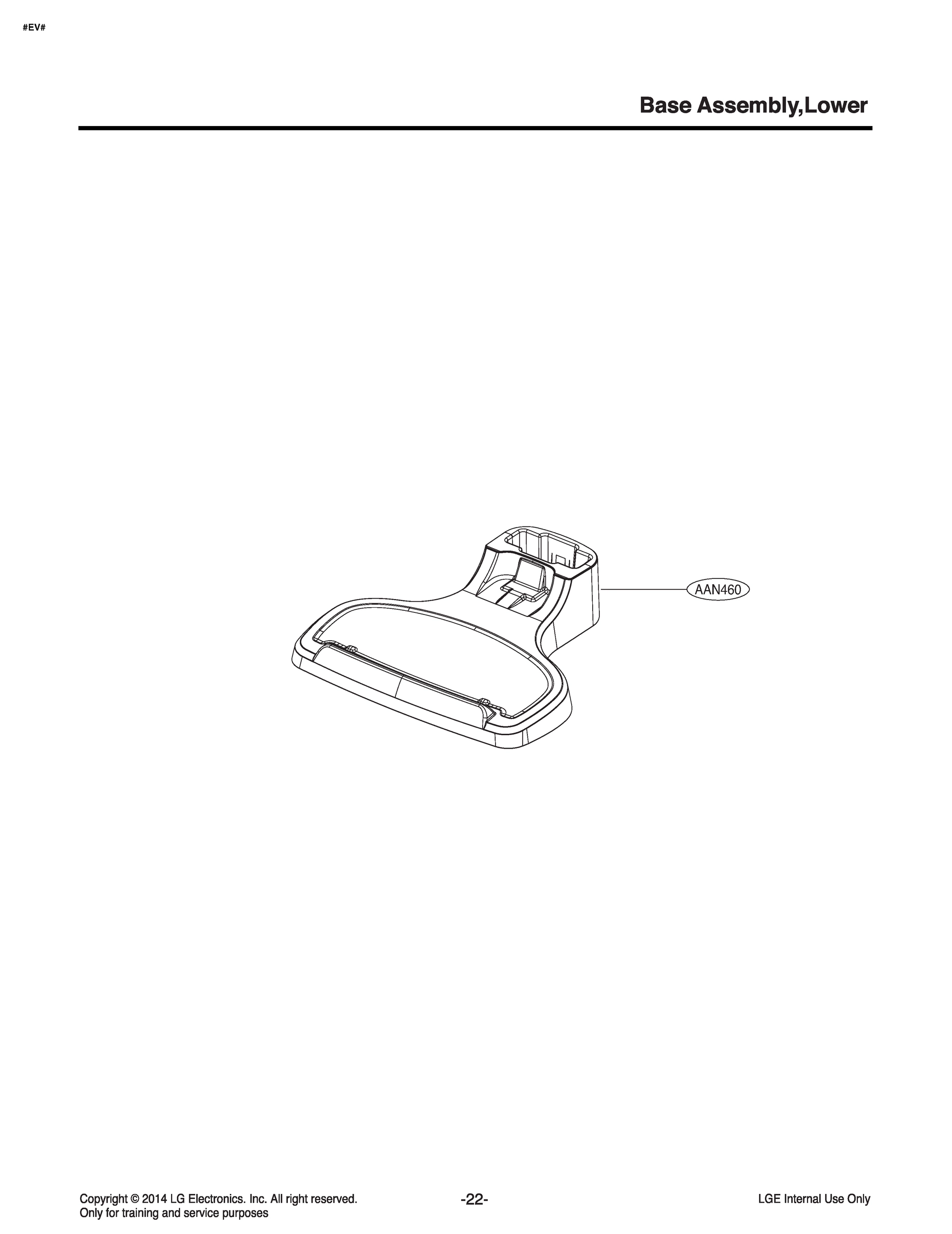 BASE ASSEMBLY,LOWER
