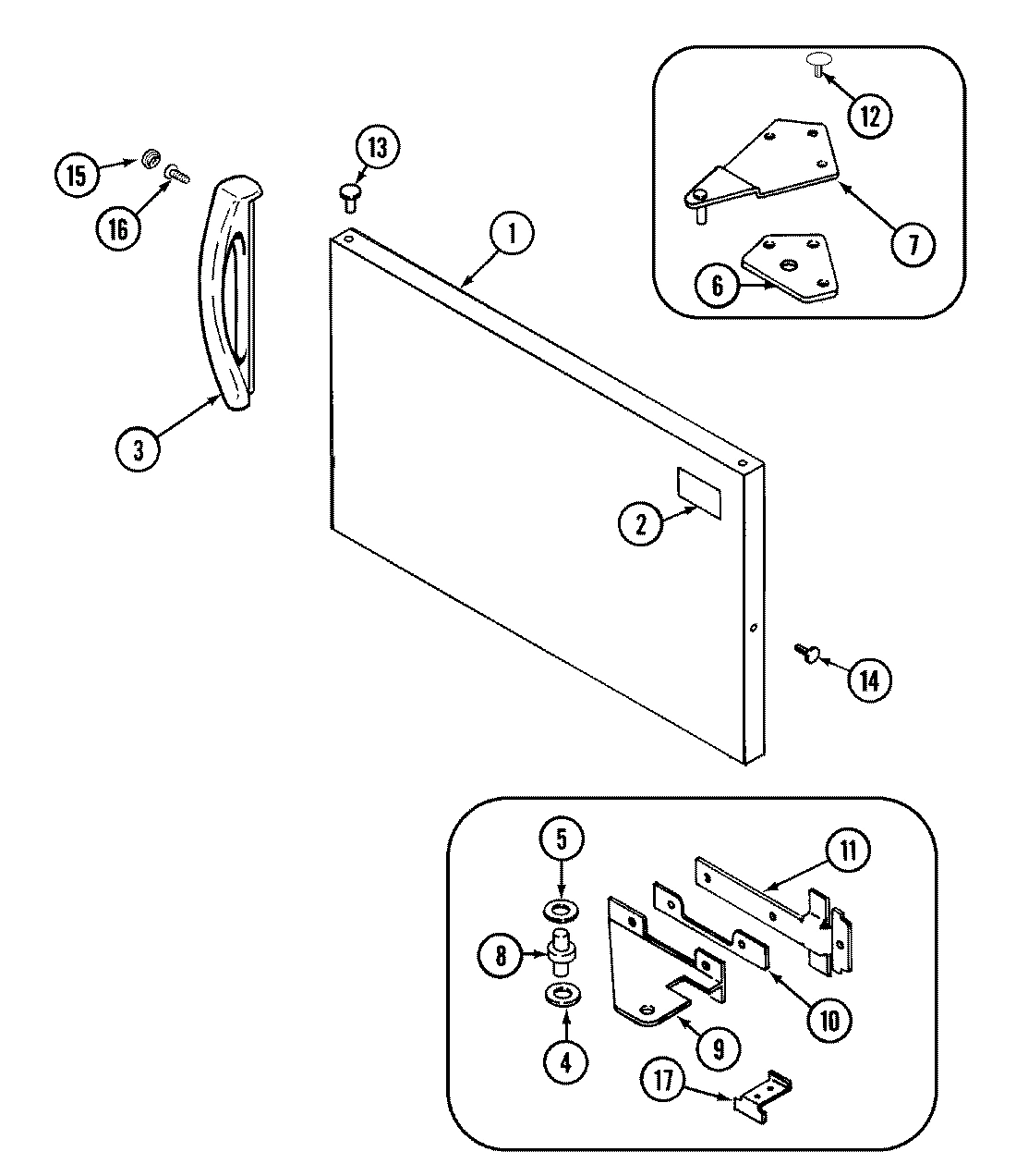 03 - FREEZER OUTER DOOR