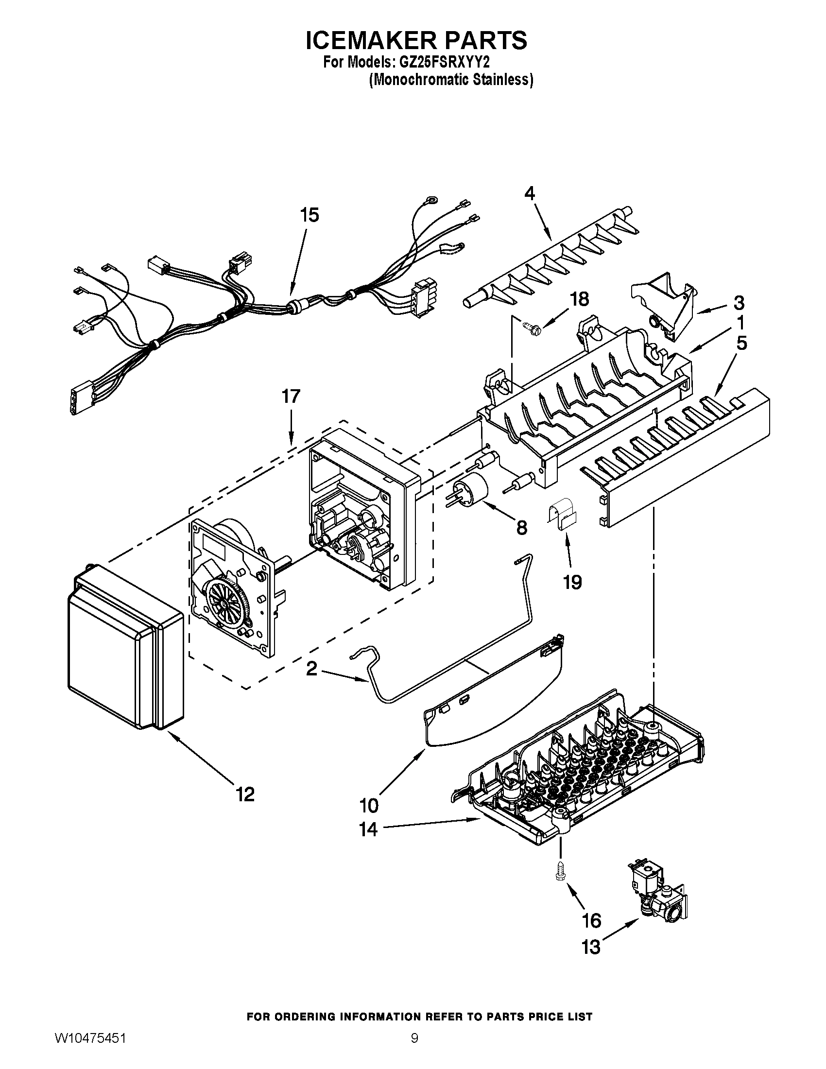 05 - ICEMAKER PARTS