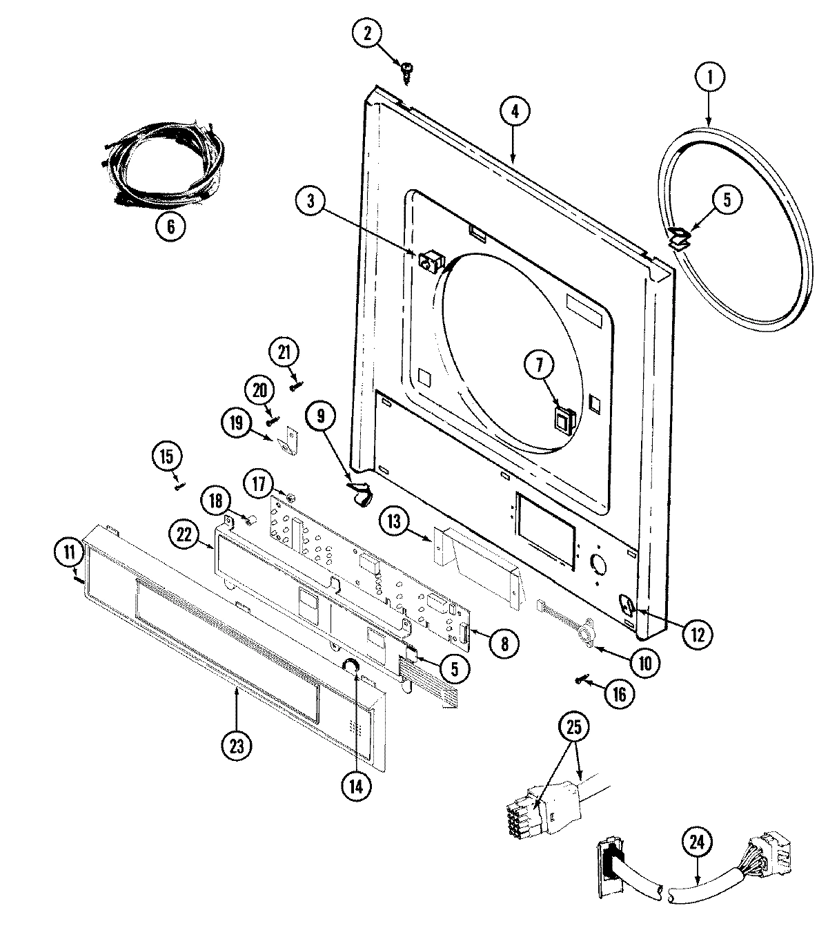 09 - FRONT PANEL & CONTROL PANEL (LSE9904ACM)