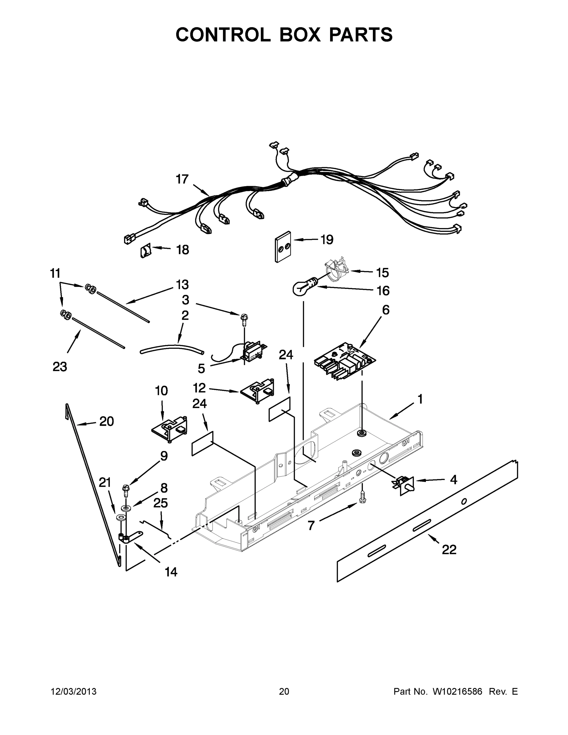 11 - CONTROL BOX PARTS