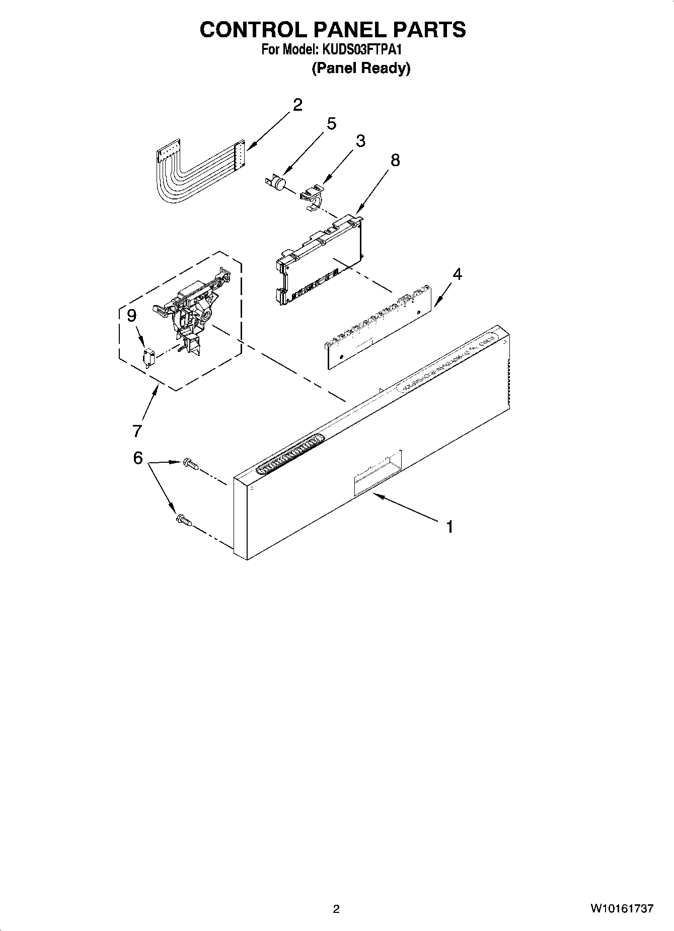 02 - CONTROL PANEL PARTS