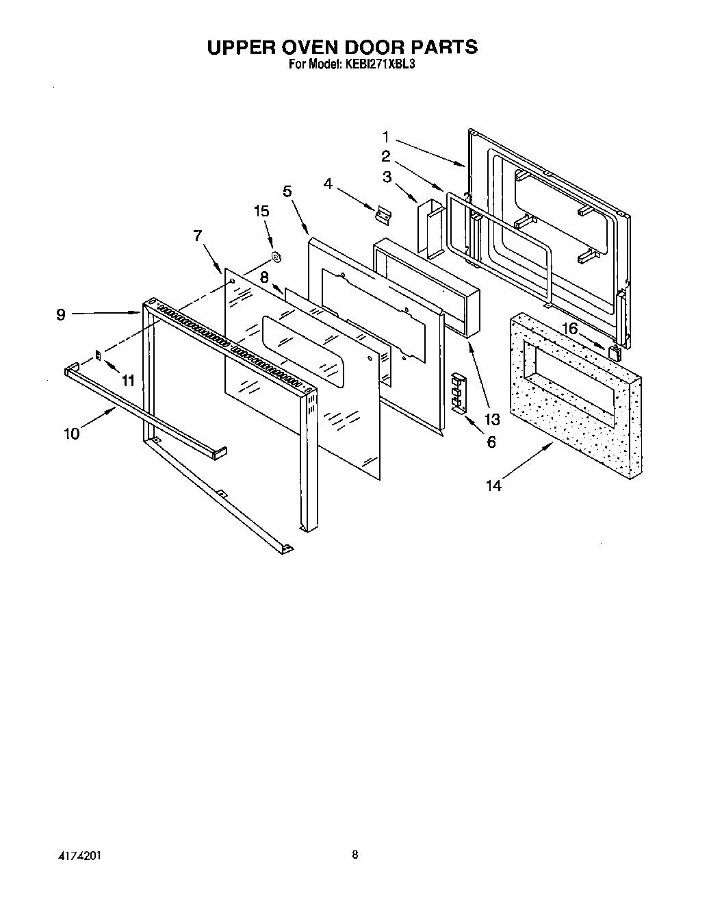 05 - UPPER OVEN DOOR