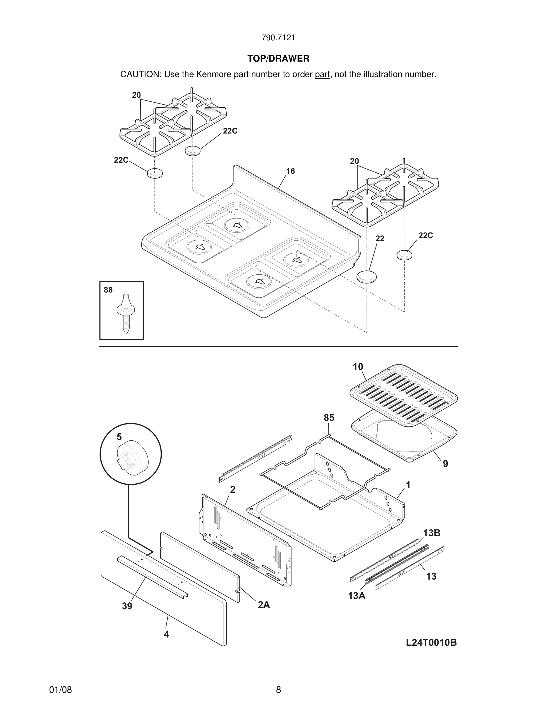 09 - TOP / DRAWER