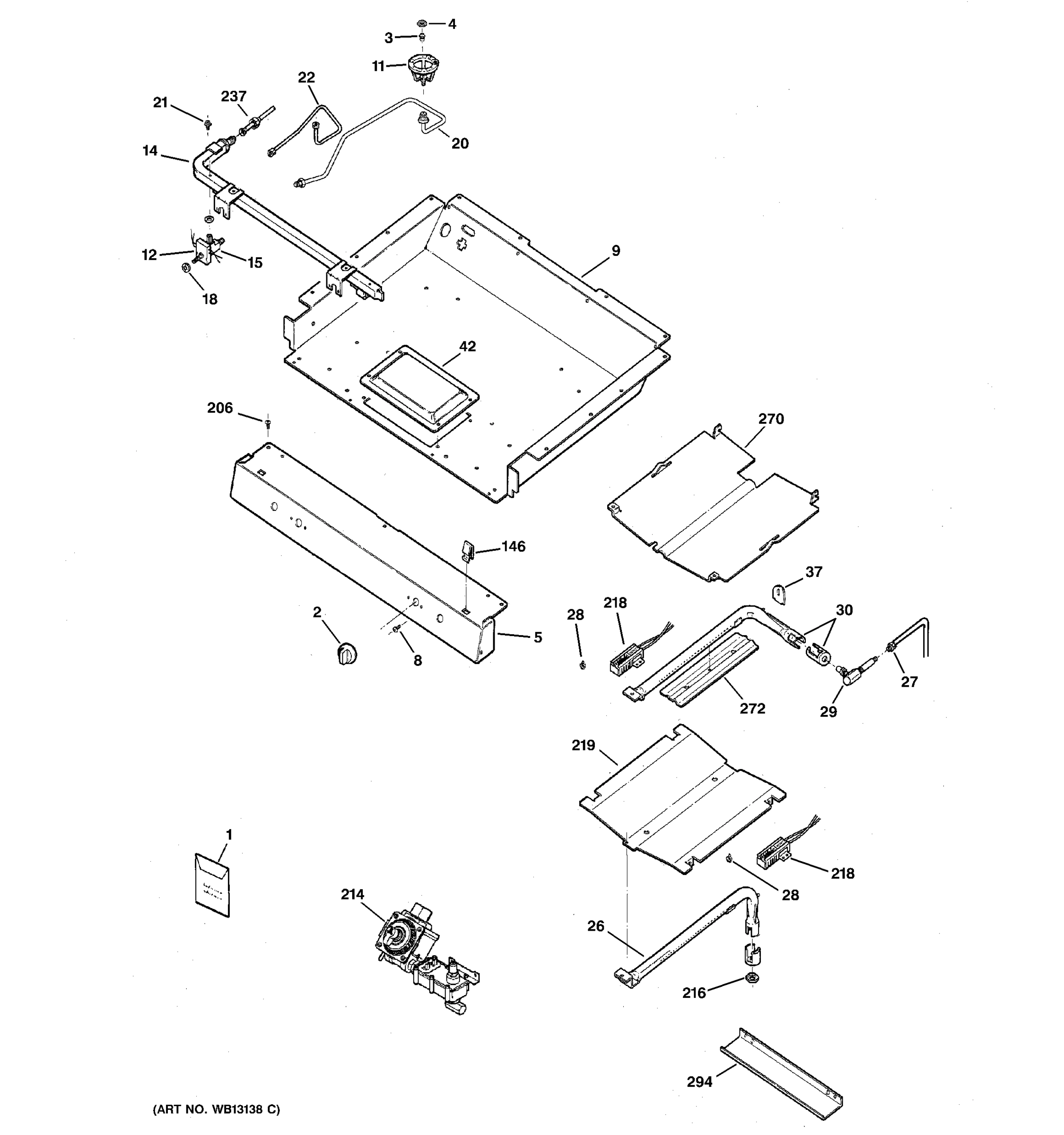 GAS & BURNER PARTS