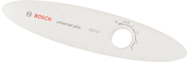 00644242 Bosch Small Appliance Panel
