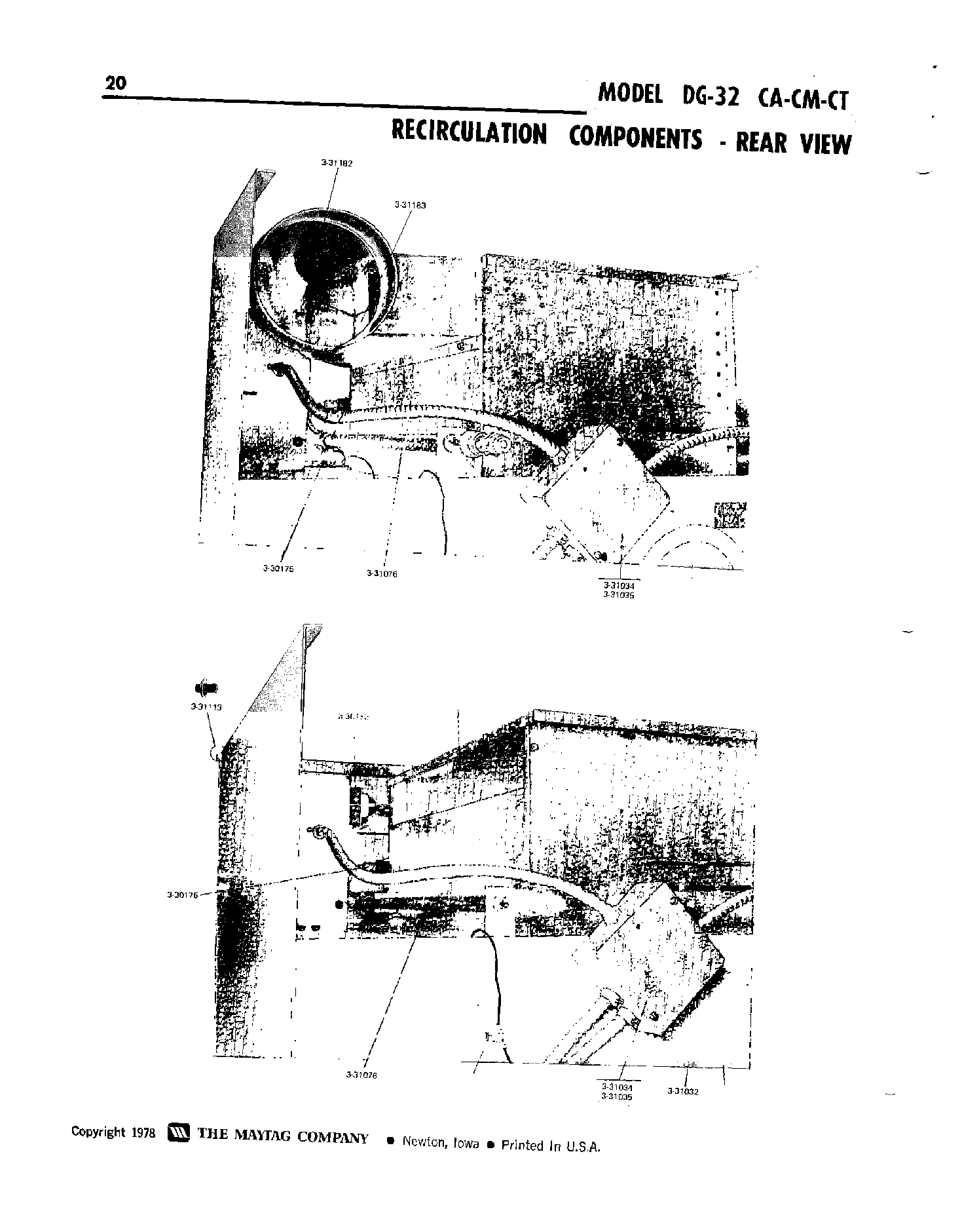 08 - RECIRCULATION COMPONENTS-REAR VIEW
