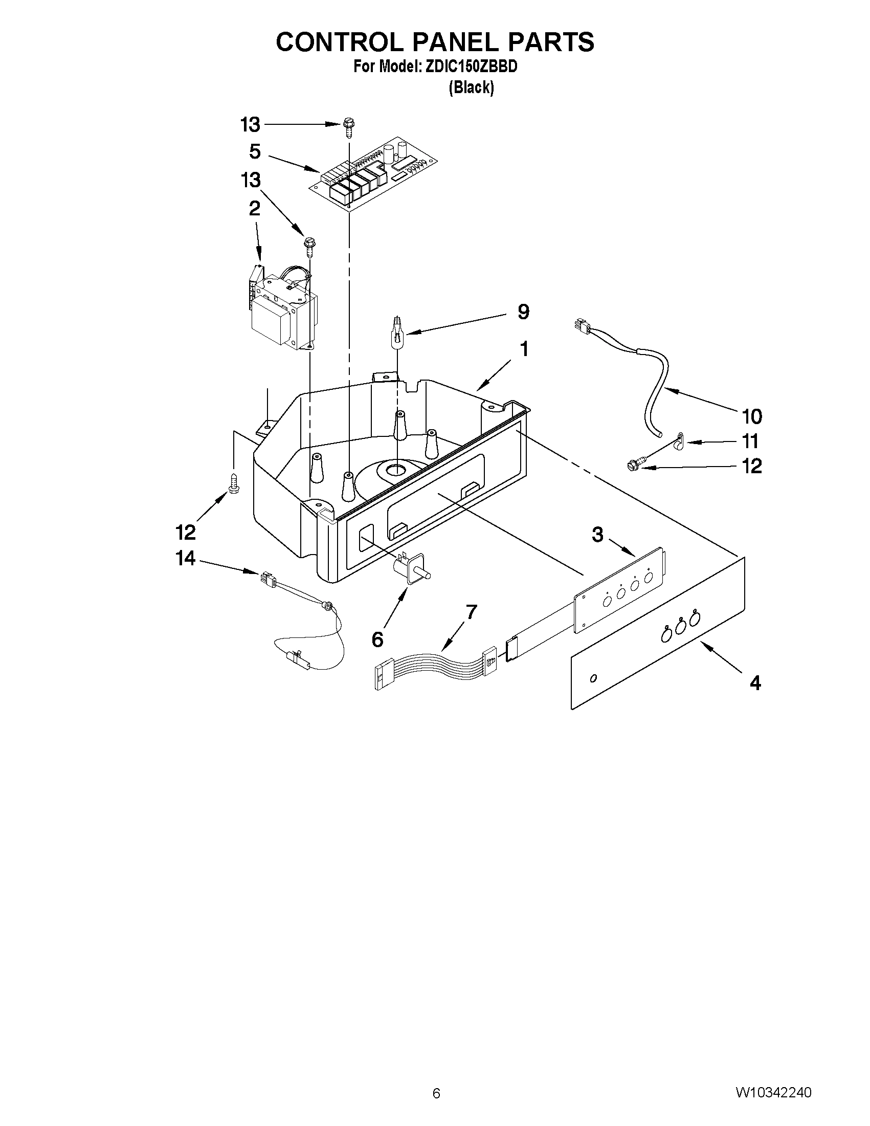 04 - CONTROL PANEL PARTS