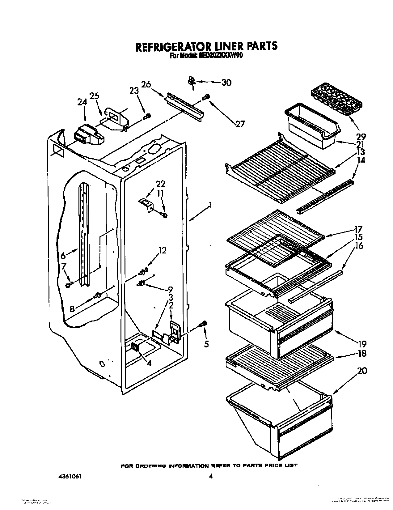 03 - REFRIGERATOR LINER