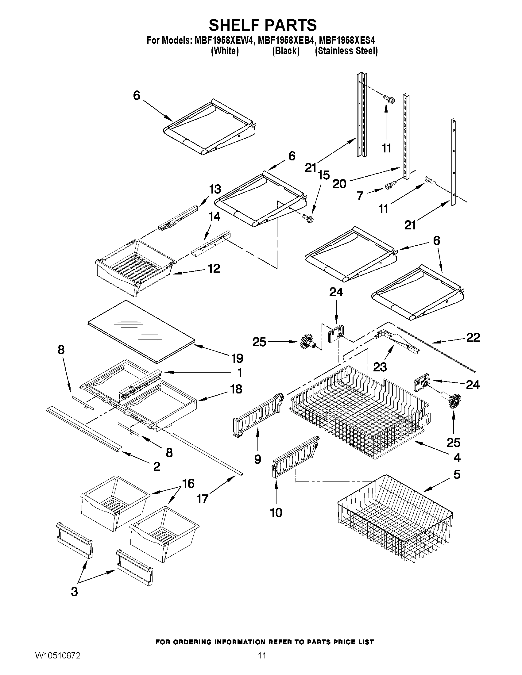07 - SHELF PARTS