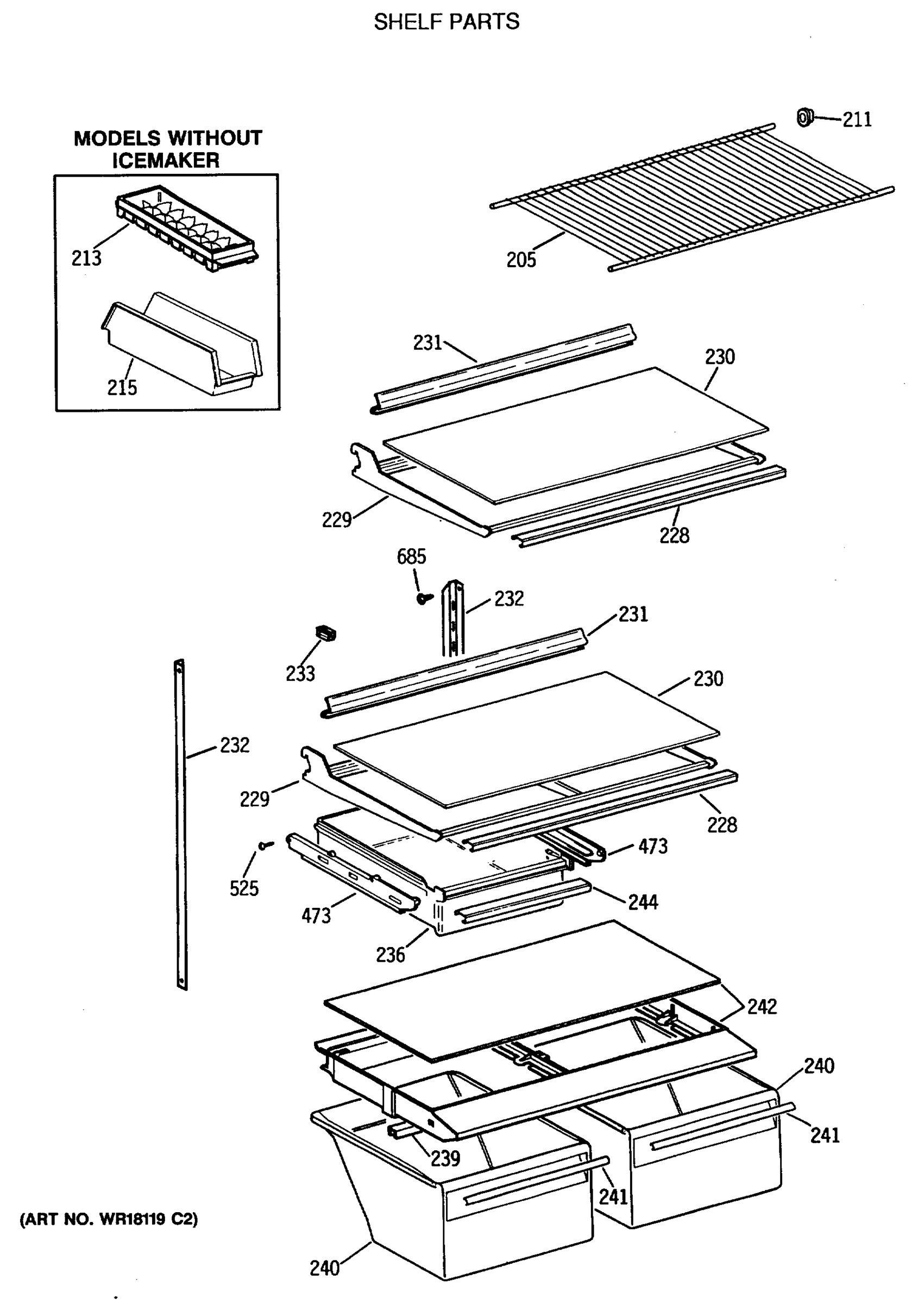 SHELF PARTS