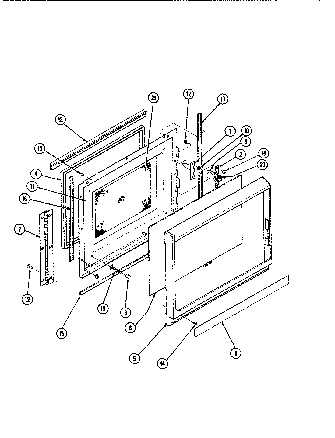 06 - DOOR PARTS (CM46F-14T-02)