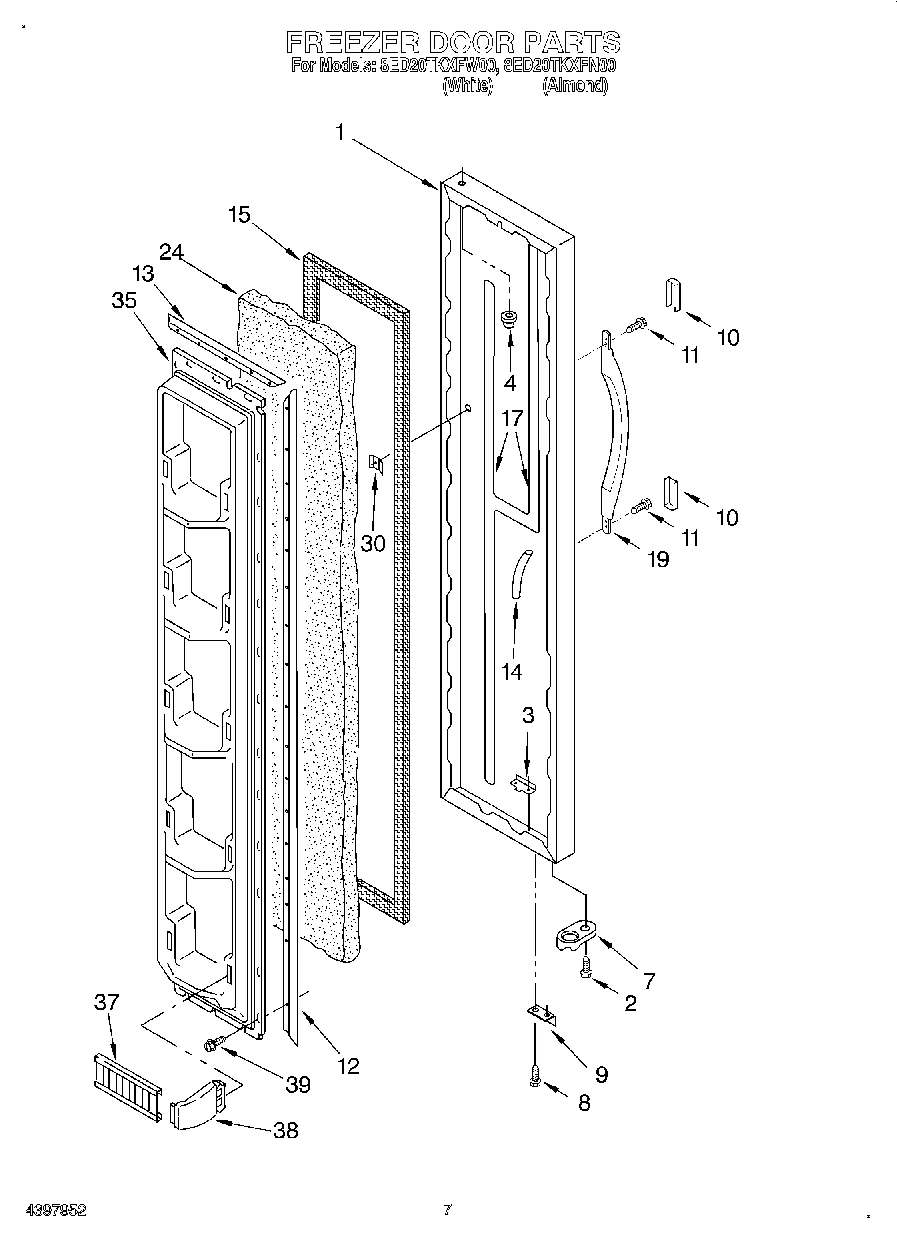 05 - FREEZER DOOR
