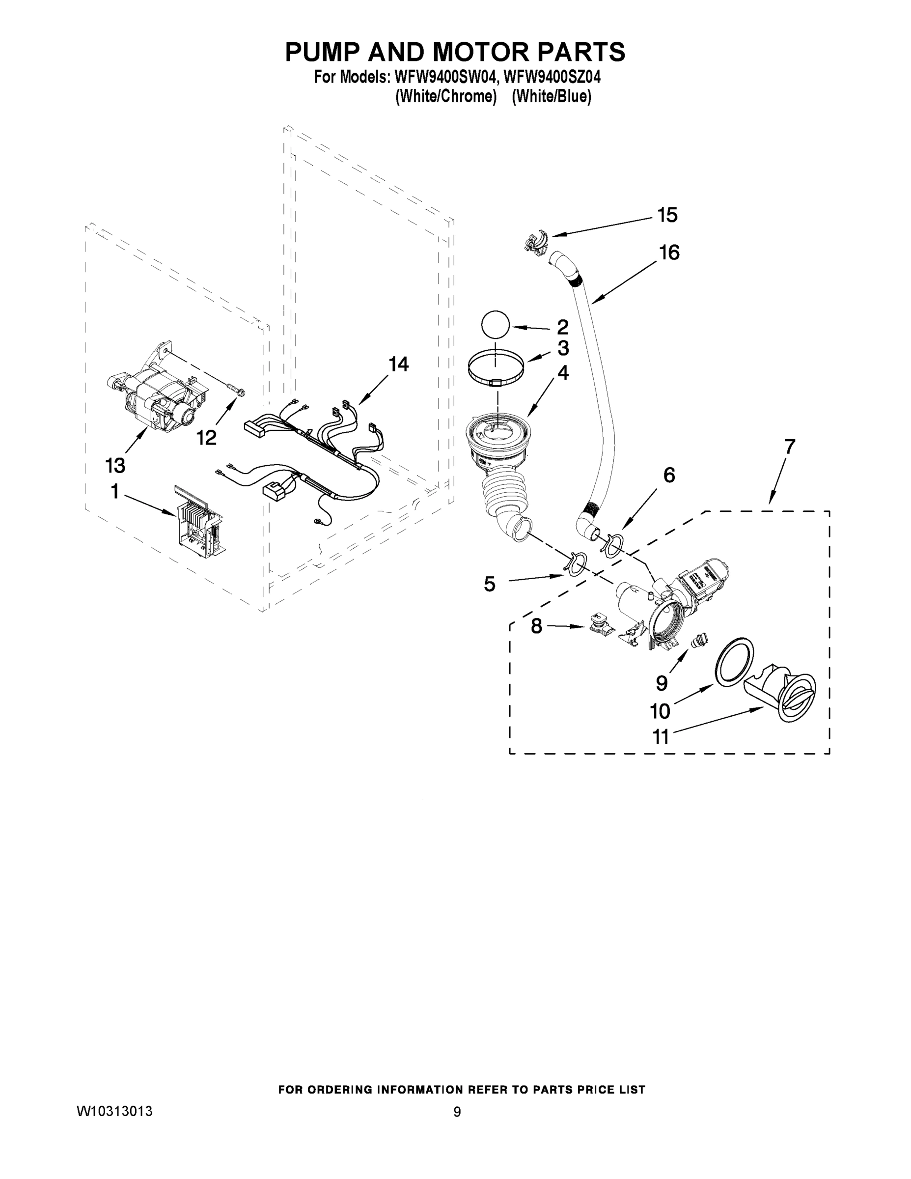 06 - PUMP AND MOTOR PARTS