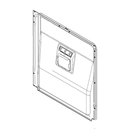 ADE73969702 LG Dishwasher Door Liner Assembly