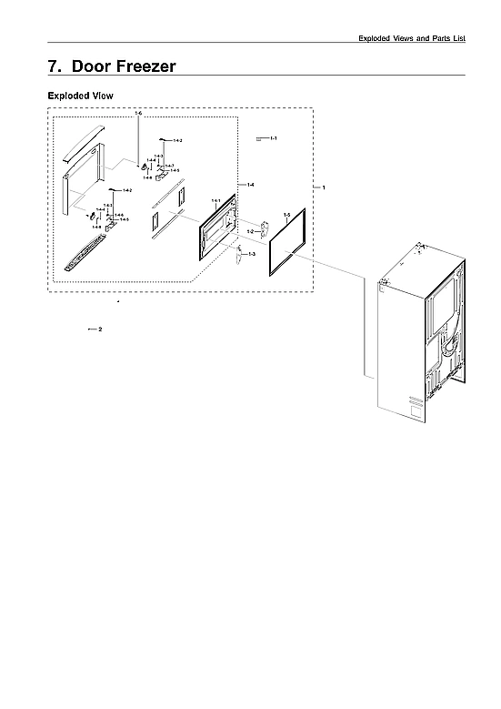 Door Freezer Parts