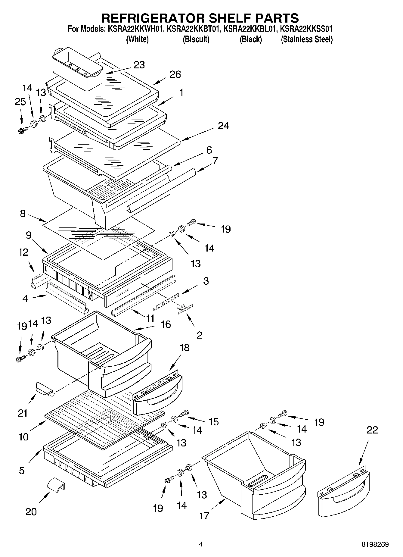03 - REFRIGERATOR SHELF
