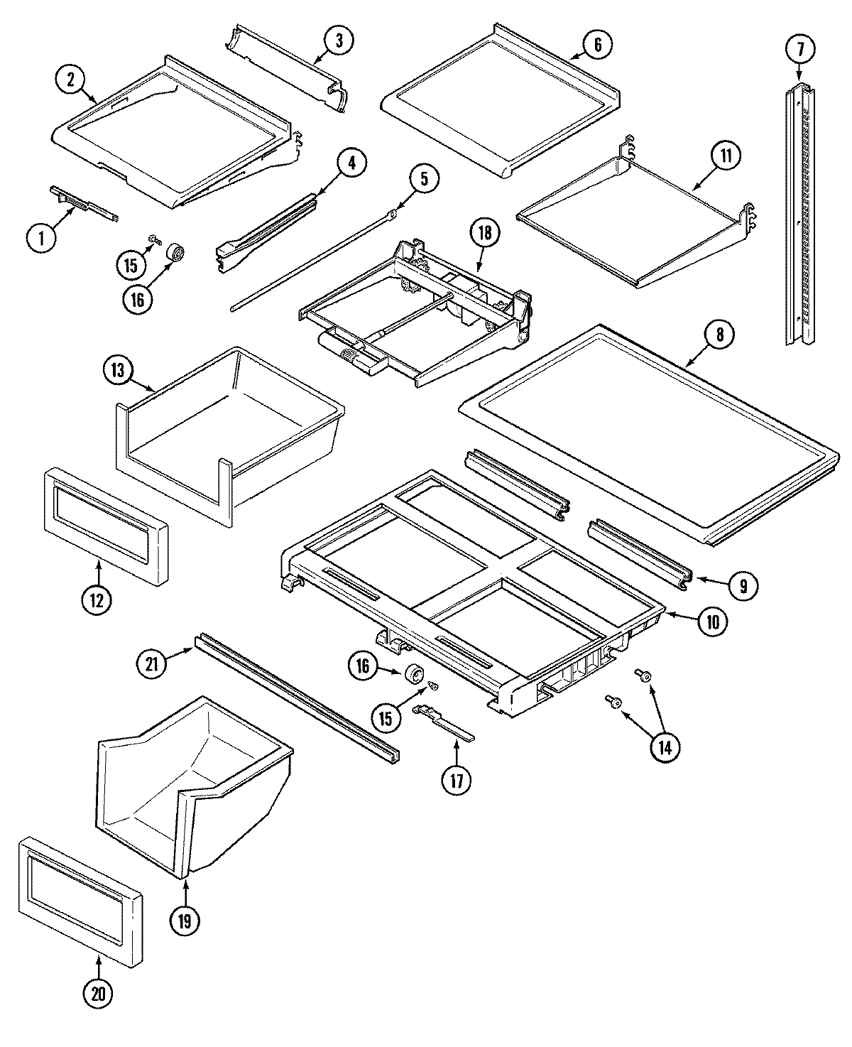 09 - SHELVES & ACCESSORIES
