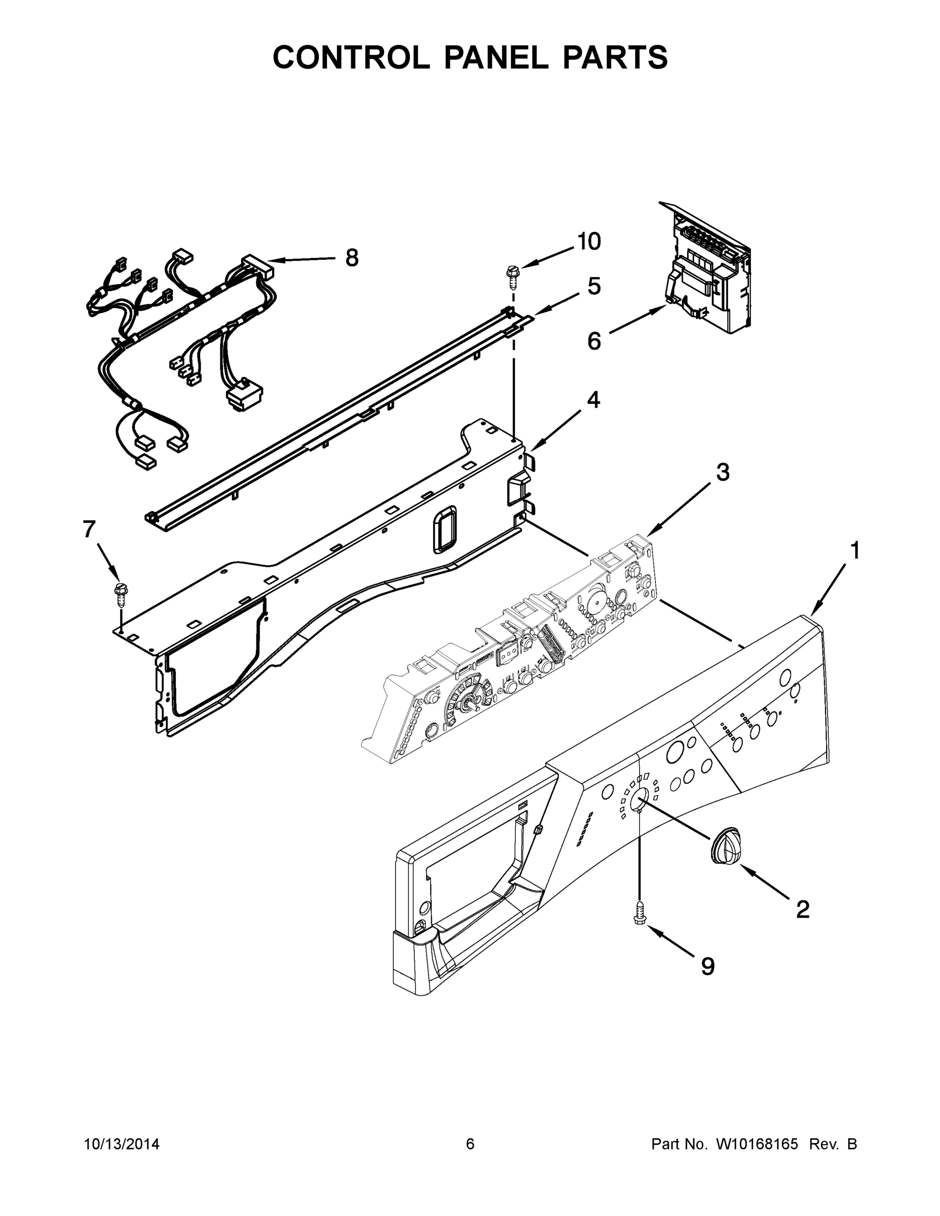 04 - CONTROL PANEL PARTS