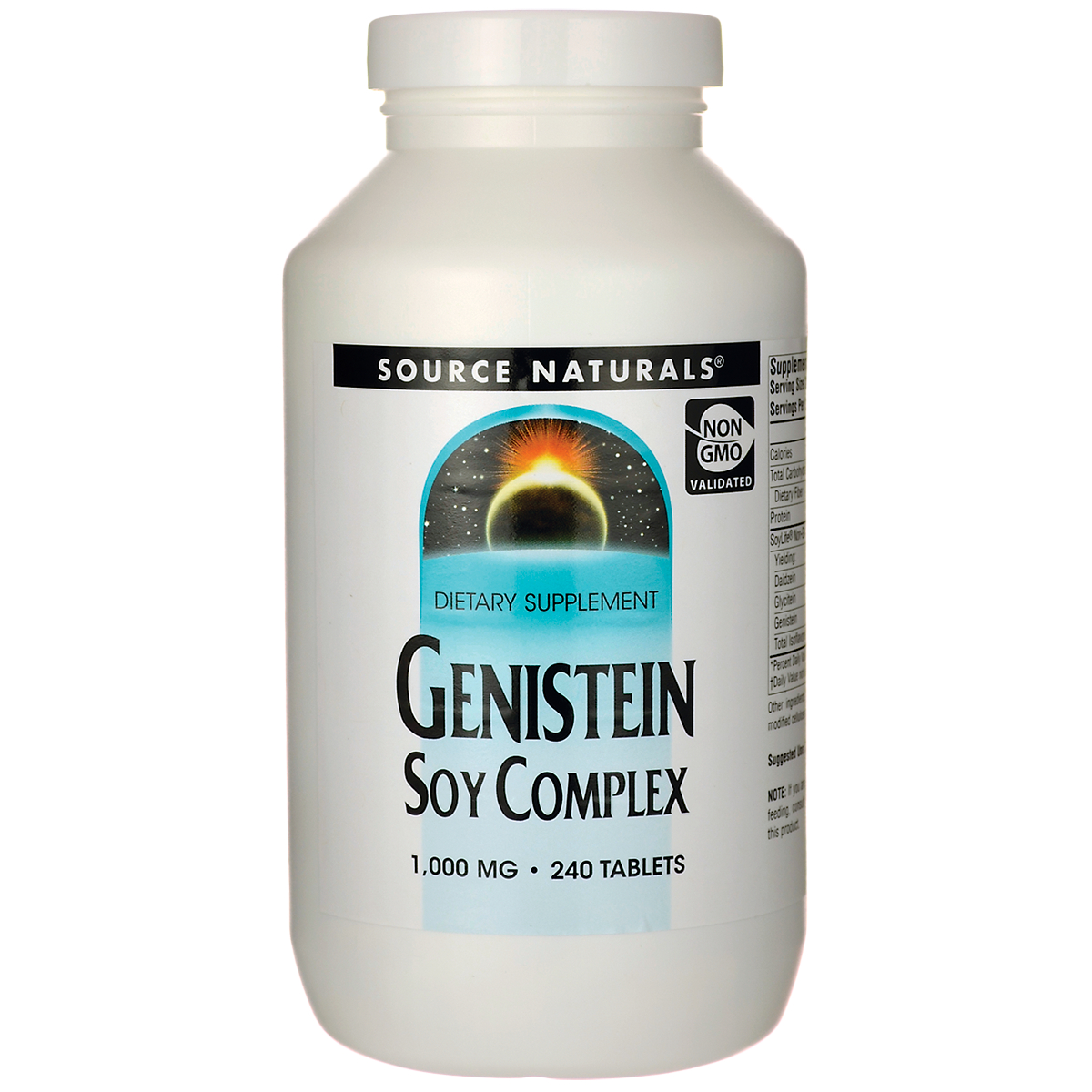 Source Naturals Genistein Soy Complex Supplement Vitamin | 240 Tabs