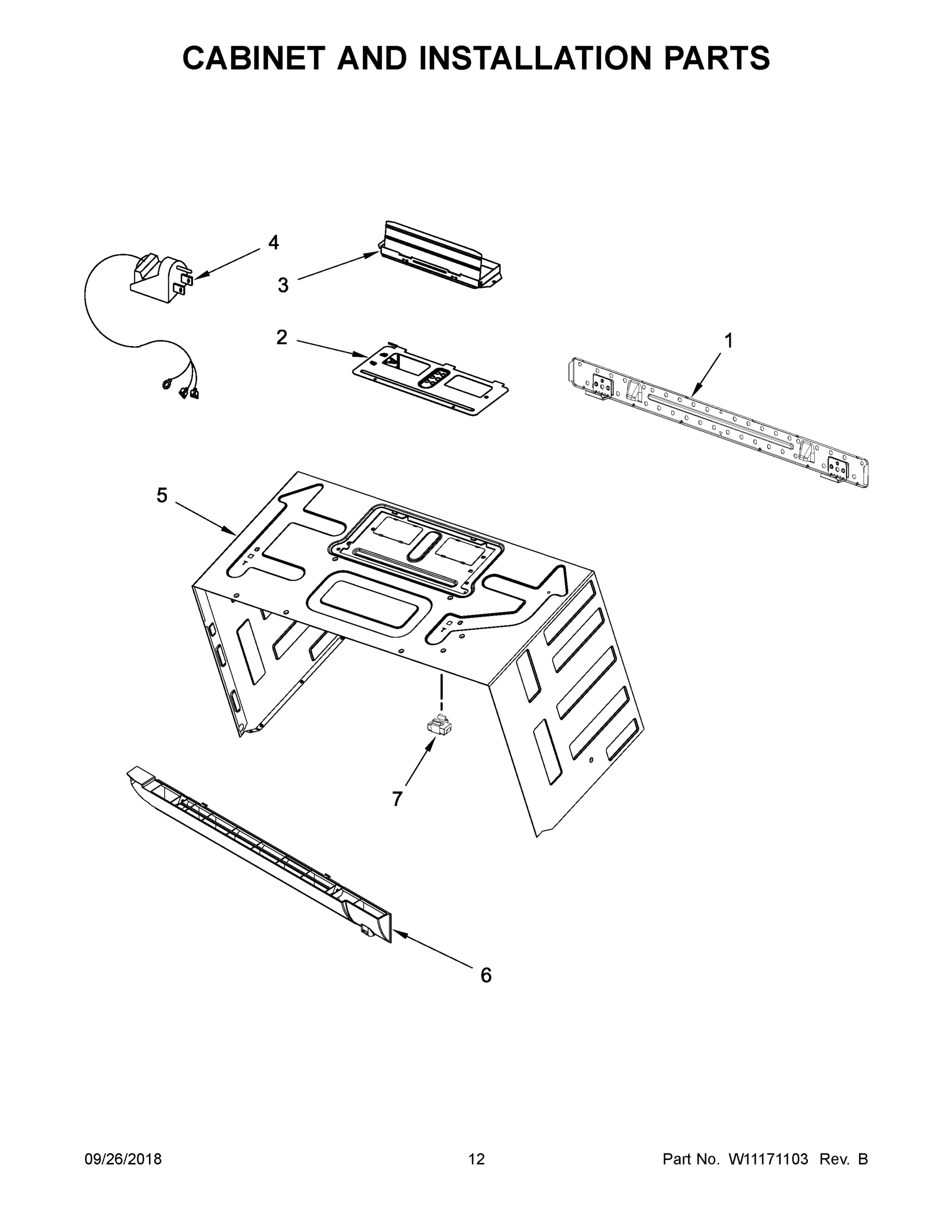07 - CABINET AND INSTALLATION PARTS