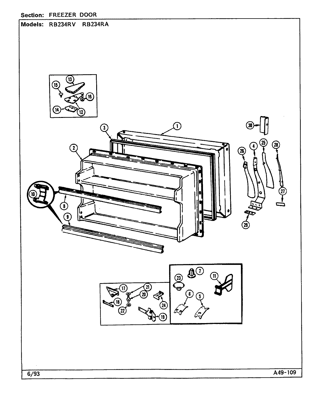 03 - FREEZER DOOR