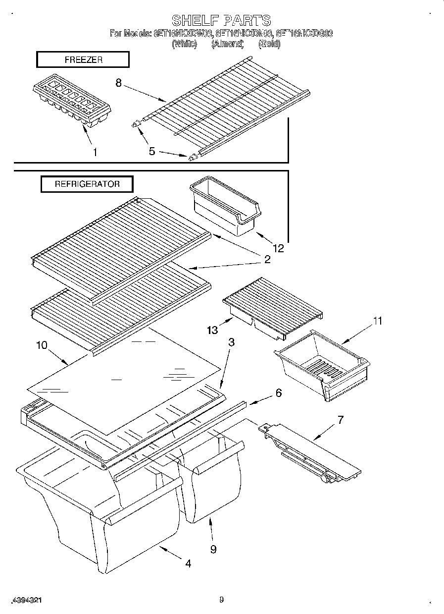 05 - SHELF, LIT/OPTIONAL
