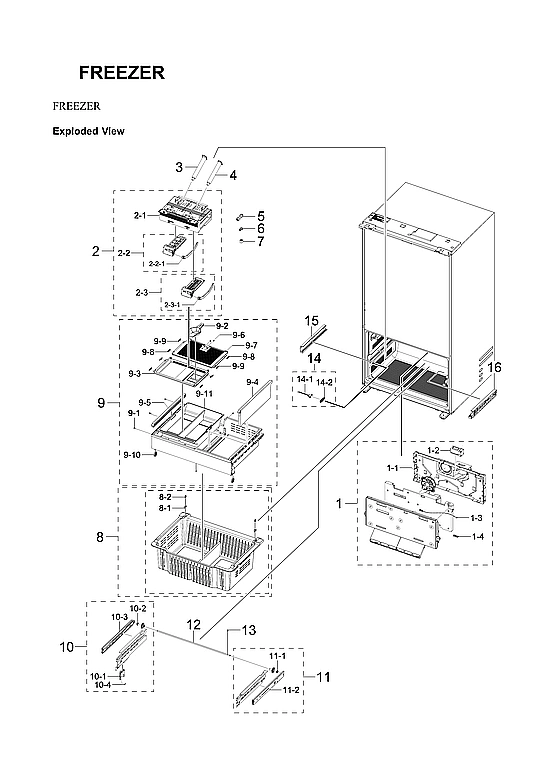 FREEZER PARTS