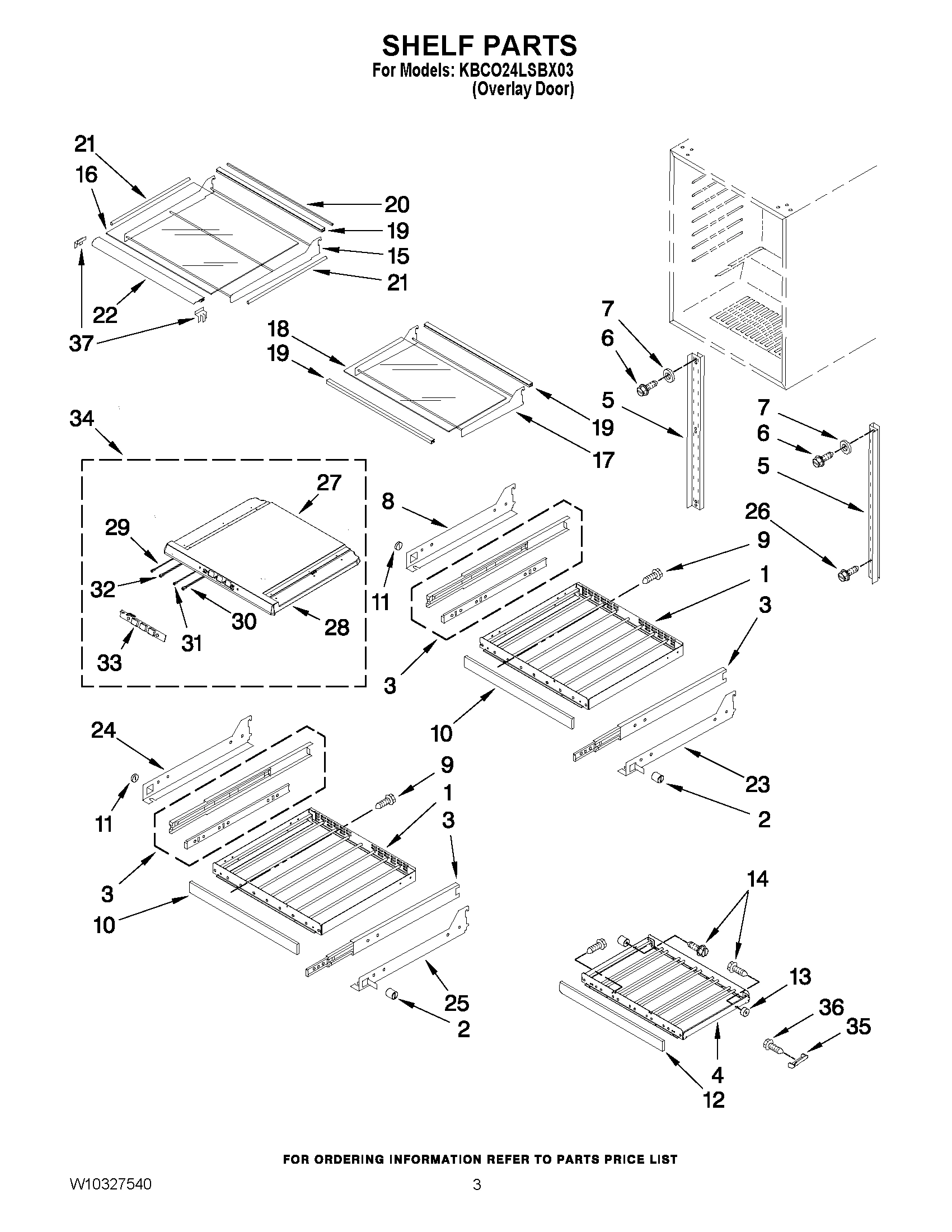 02 - SHELF PARTS