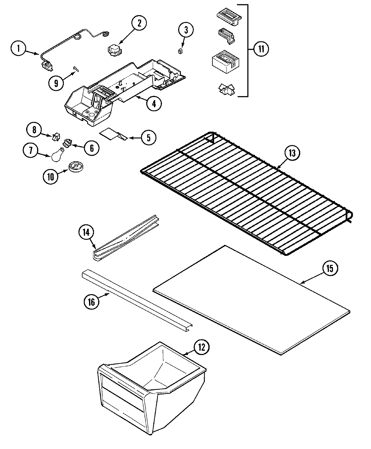 05 - FRESH FOOD COMPARTMENT