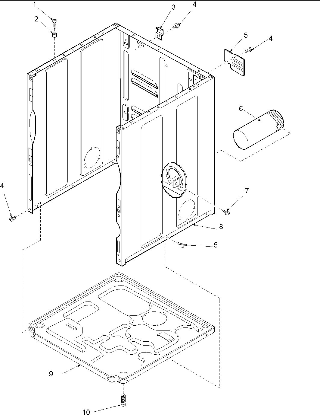 01 - CABINET AND BASE