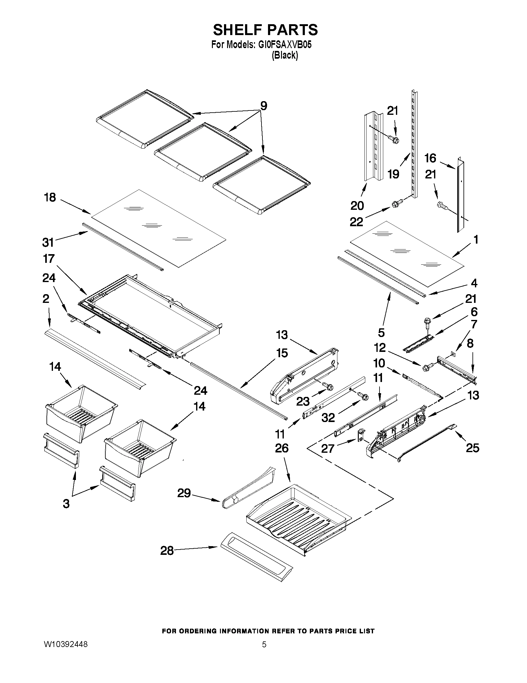 03 - SHELF PARTS